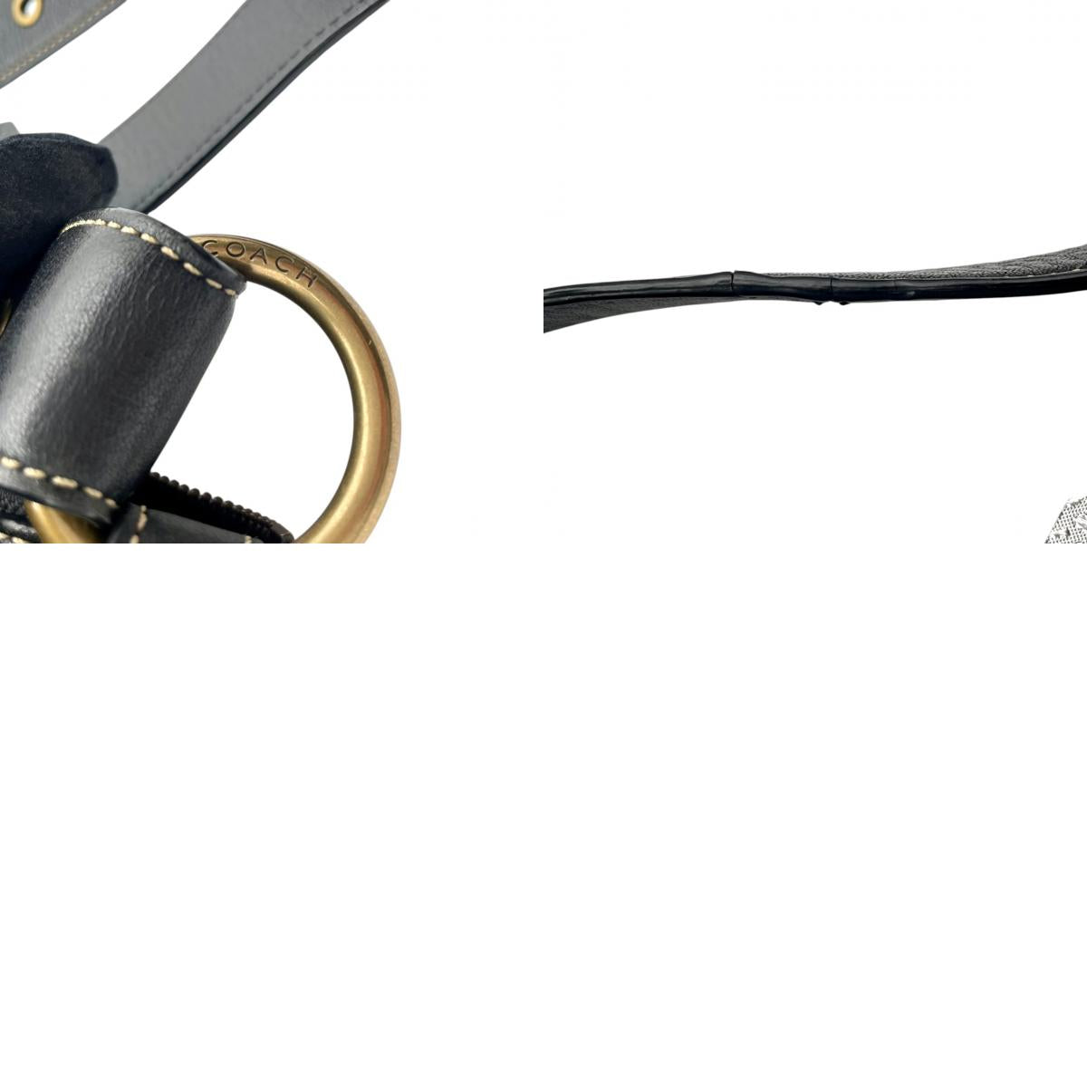 【美品】コーチ COACH ショルダーバッグ レザー 本革 ブラック 黒 ゴールド金具 ロゴ 刻印 チャーム レディース エレガント クラシック カジュアル お出かけ 旅行 通勤 通学 鞄 カバン 高級感 10399 斜め掛け可 ビンテージ感 S79