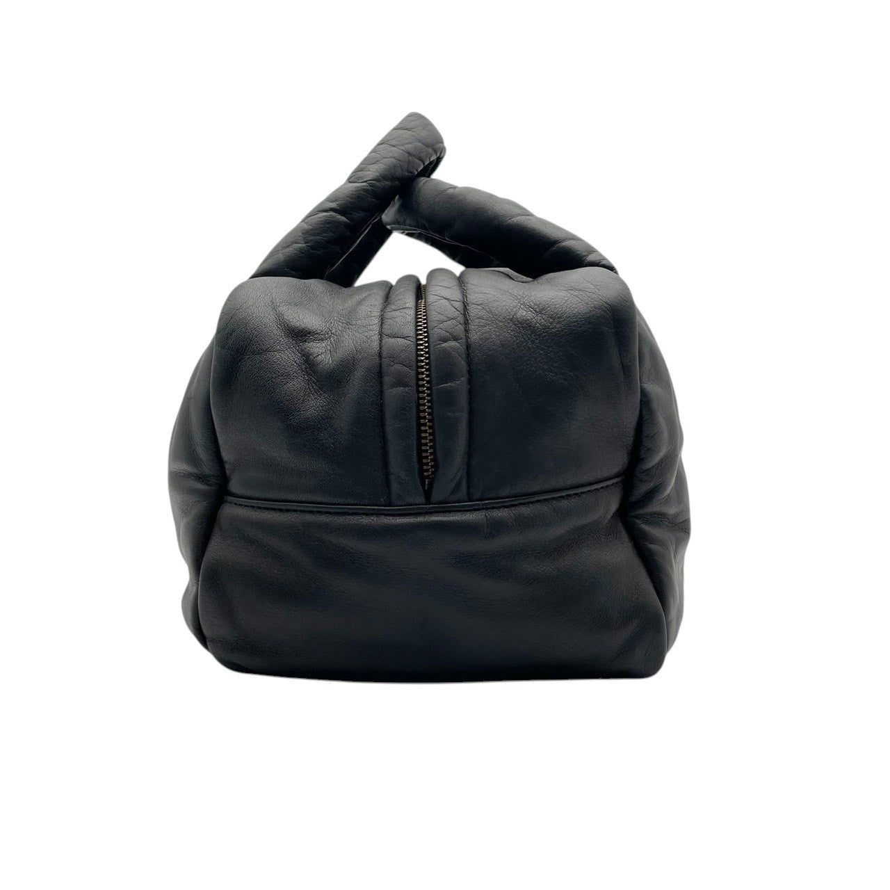 ヴィヴィアンウエストウッド Vivienne Westwood ハンドバッグ トートバッグ レザー 本革 ブラック 黒 無地 ビンテージ クラシック エレガント 上品 自立可 鞄 手提げ レディース ゴールド金具 オーブロゴ チャーム付 希少 S87