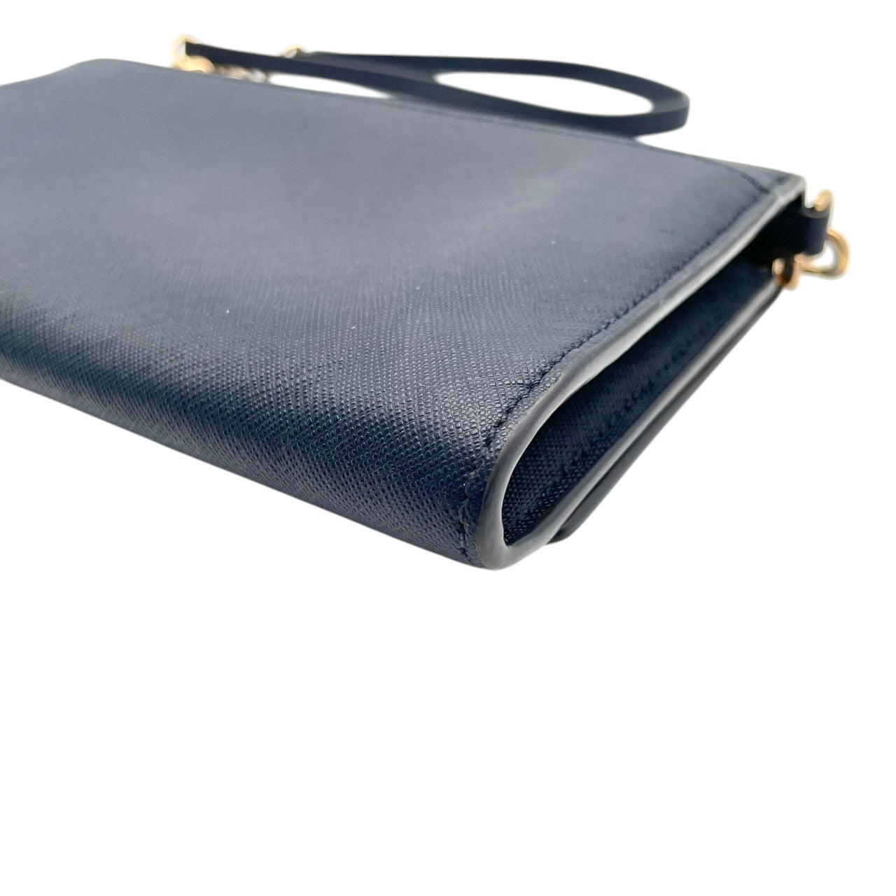 トリーバーチ Tory Burch ショルダーバッグ 斜め掛け可 チェーンショルダー レザー 本革 ネイビー 紺 紺色 ミニバッグ ウォレットバッグ ビンテージ クラシック エレガント 上品 鞄 レディース お出かけ 旅行 デイリー ロゴ ゴールド金具 S87