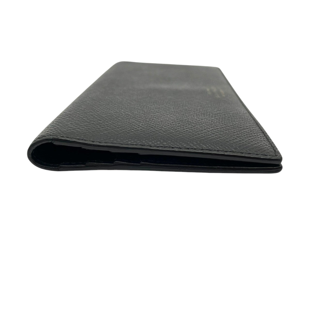 スマイソン SMYTHSON 長財布 ロングウォレット 札入れ パナマ レザー 本革 クロスグレイン ブラック 黒 無地 ビンテージ クラシック エレガント 上品 シンプル 極薄 スリム コンパクト 小物 財布 メンズ レディース ユニセックス 英国 m3