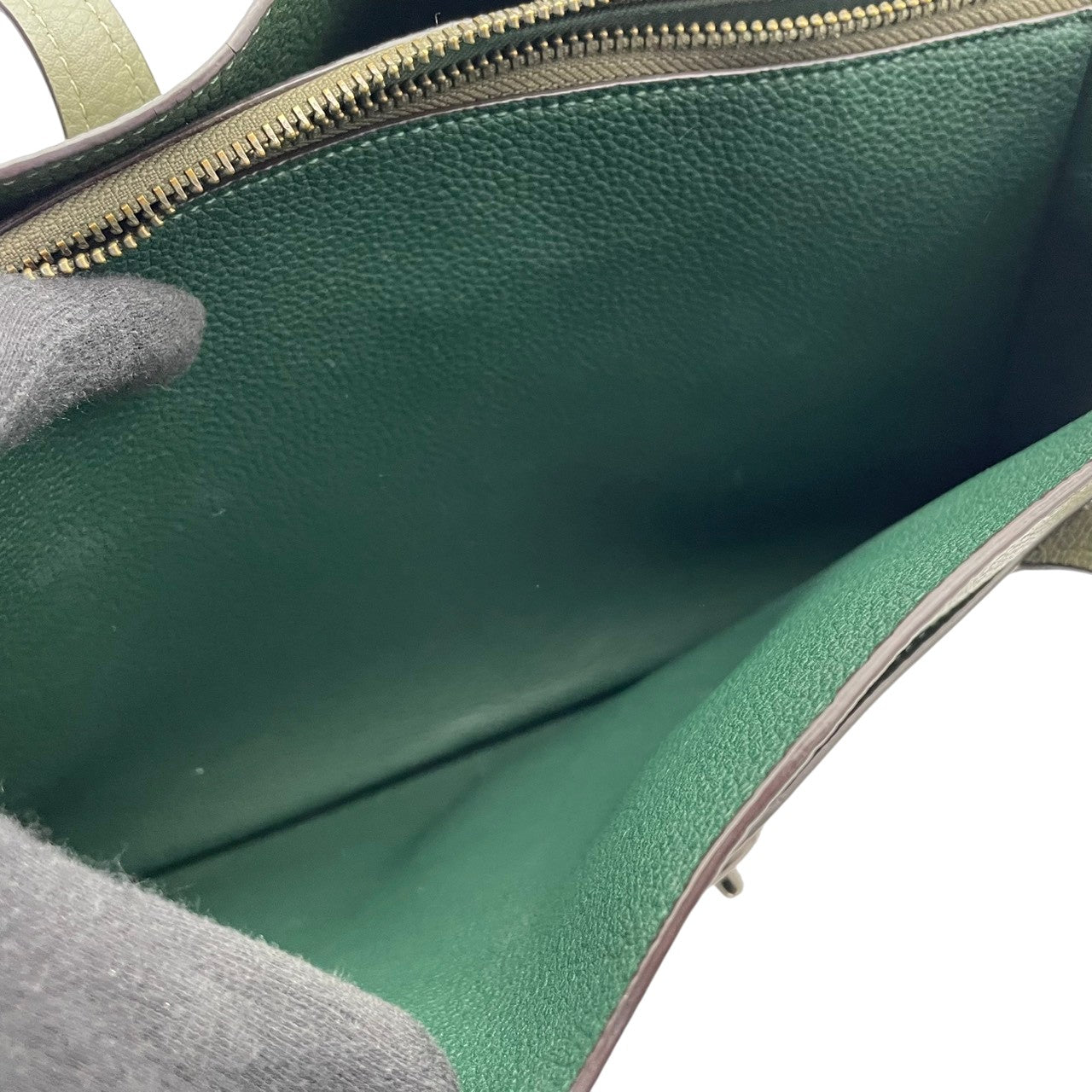 COACH コーチ トートバッグ ショルダーバッグ ワンショルダー 肩掛け レザー 本革 シボ革 グリーン 緑 ターンロック 88340 大容量 A4収納可 エレガント クラシック カジュアル ビジネス 通勤 通学 カバン 鞄 自立可 レディース S80