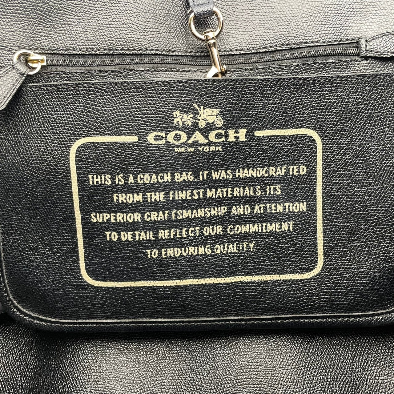 COACH コーチ トートバッグ ショルダーバッグ ワンショルダー 肩掛け レザー 本革 ネイビー 紺色 大容量 A4収納可 エレガント クラシック カジュアル ビジネス 通勤 通学 デイリーユース マザーズバッグ カバン 鞄 自立可 レディース S90