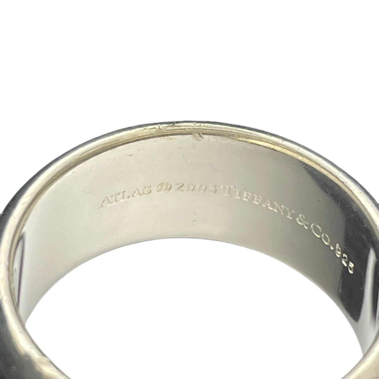ティファニー TIFFANY&CO リング 指輪 アトラス ATLAS ローマ数字 シルバー925 SV925 17号 メンズ レディース ユニセックス 男女兼用 エレガント クラシック 上品 アクセサリー ジュエリー デイリー ビンテージ 良品 i7