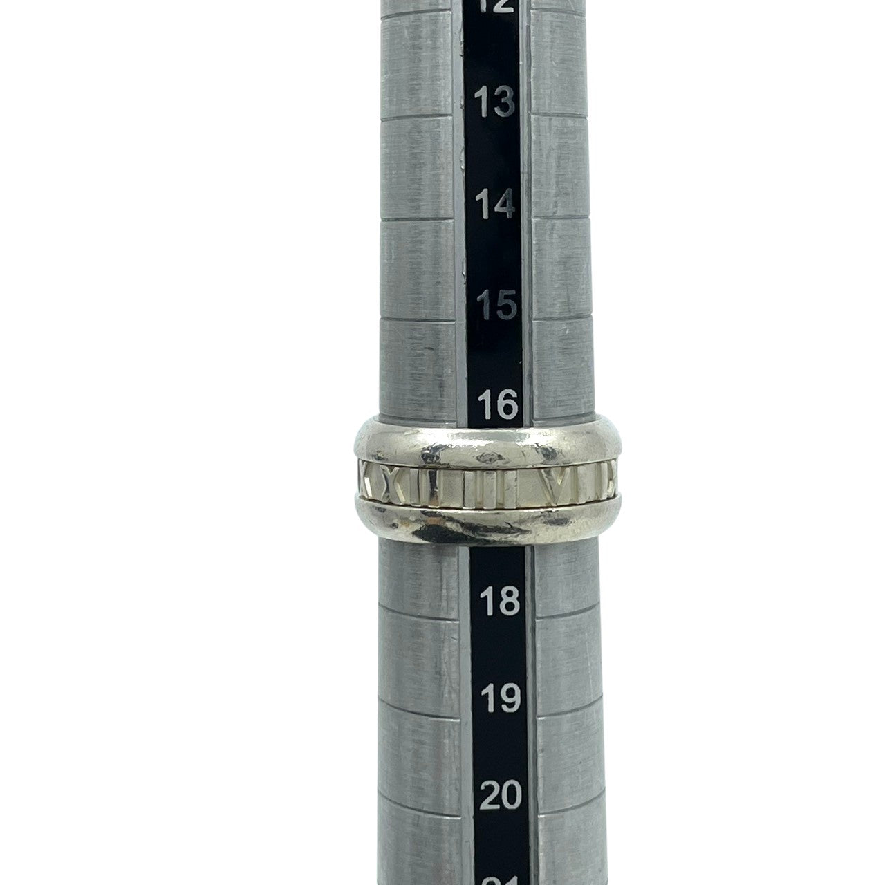 ティファニー TIFFANY&CO リング 指輪 アトラス ATLAS ローマ数字 シルバー925 SV925 17号 メンズ レディース ユニセックス 男女兼用 エレガント クラシック 上品 アクセサリー ジュエリー デイリー ビンテージ 良品 i7