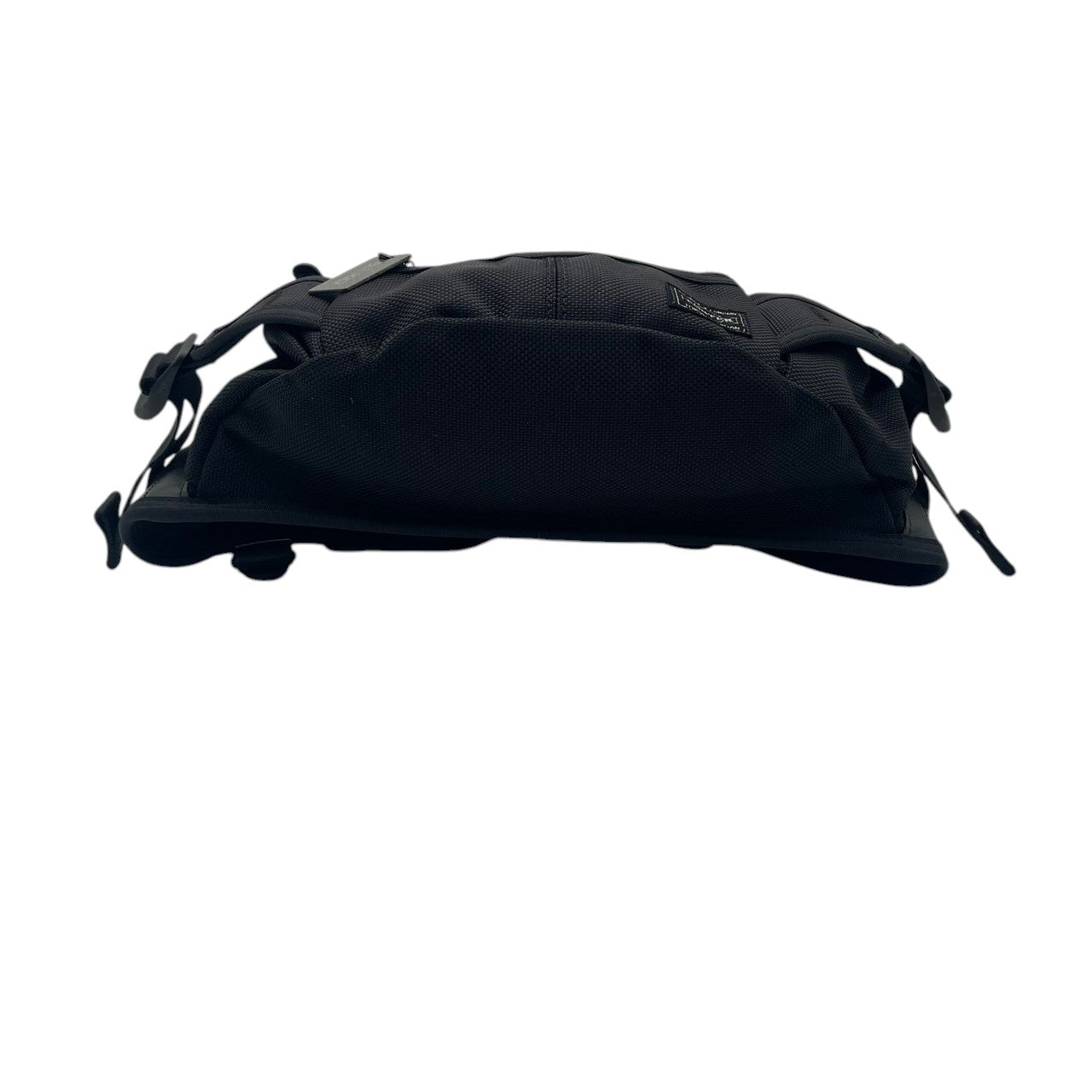 美品 ポーター PORTER ボディバッグ ウエストバッグ ウエストポーチ ナイロン ブラック 黒 斜め掛け可 クロスボディ メンズ レディース ユニセックス カジュアル スタイリッシュ アウトドア 旅行 デイリー トラベル カバン 鞄 かばん S96