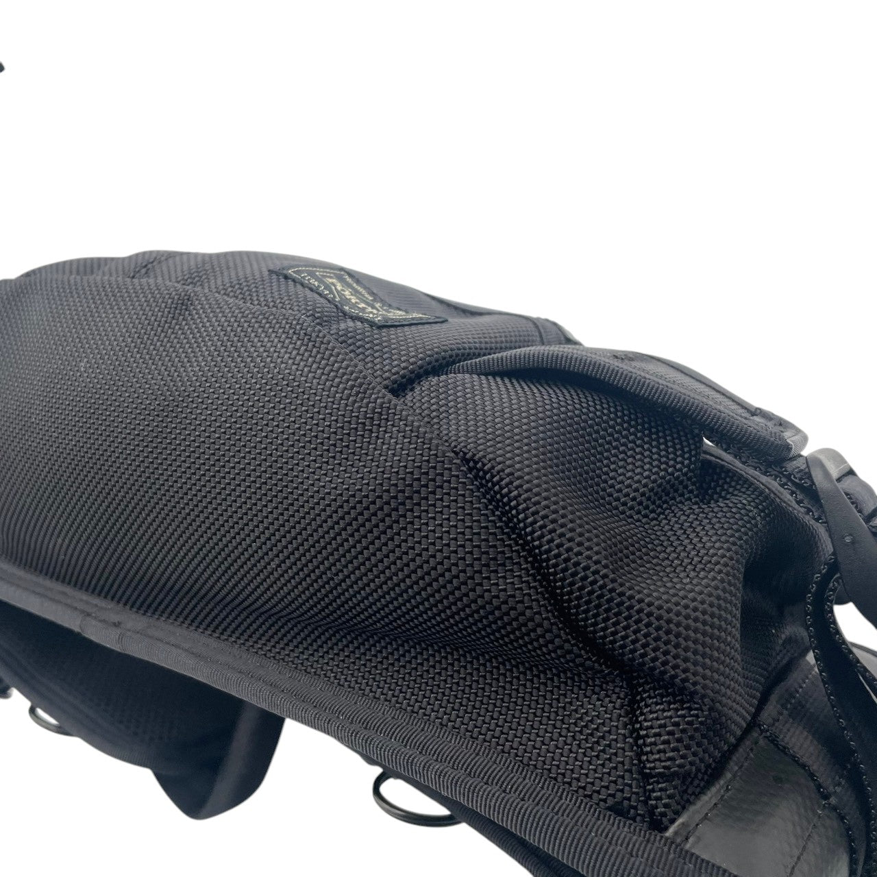 美品 ポーター PORTER ボディバッグ ウエストバッグ ウエストポーチ ナイロン ブラック 黒 斜め掛け可 クロスボディ メンズ レディース ユニセックス カジュアル スタイリッシュ アウトドア 旅行 デイリー トラベル カバン 鞄 かばん S96