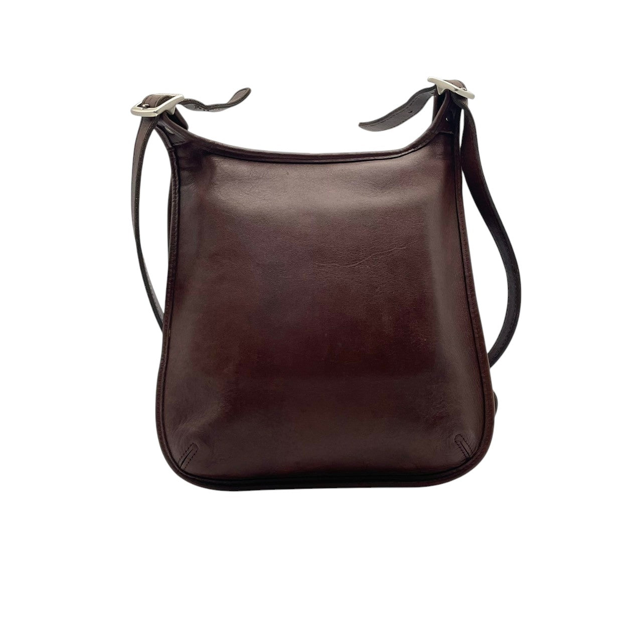 良品 コーチ COACH オールドコーチ ショルダーバッグ クロスボディ レザー 本革 ブラウン 茶 斜め掛け可 肩掛け サコッシュ ヴィンテージ クラシック レトロ エレガント 上品 通勤 通学 レディース カジュアル デイリー 鞄 かばん S96