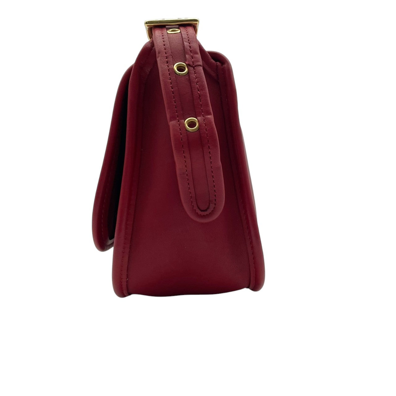 良品 コーチ COACH オールドコーチ ショルダーバッグ クロスボディ レザー 本革 レッド 赤 斜め掛け可 肩掛け ポシェット ターンロック ビンテージ レトロ エレガント 上品 シンプル カジュアル デイリー トラベル 旅行 レディース S96