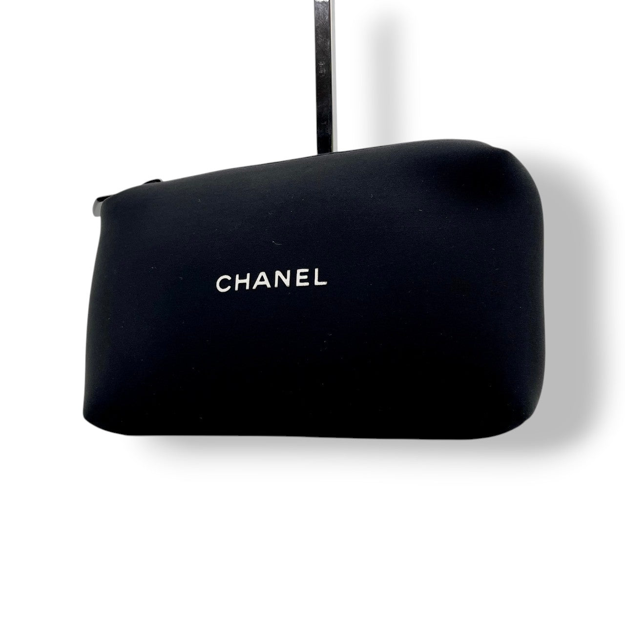 美品 シャネル CHANEL ニュートラベルライン ポーチ クラッチバッグ セカンドバッグ 小物入れ ナイロン ブラック 黒 ココマーク 総柄 レディース カジュアル パーティー デイリー クラシック エレガント ビンテージ レトロ 上品 軽量 鞄 K12