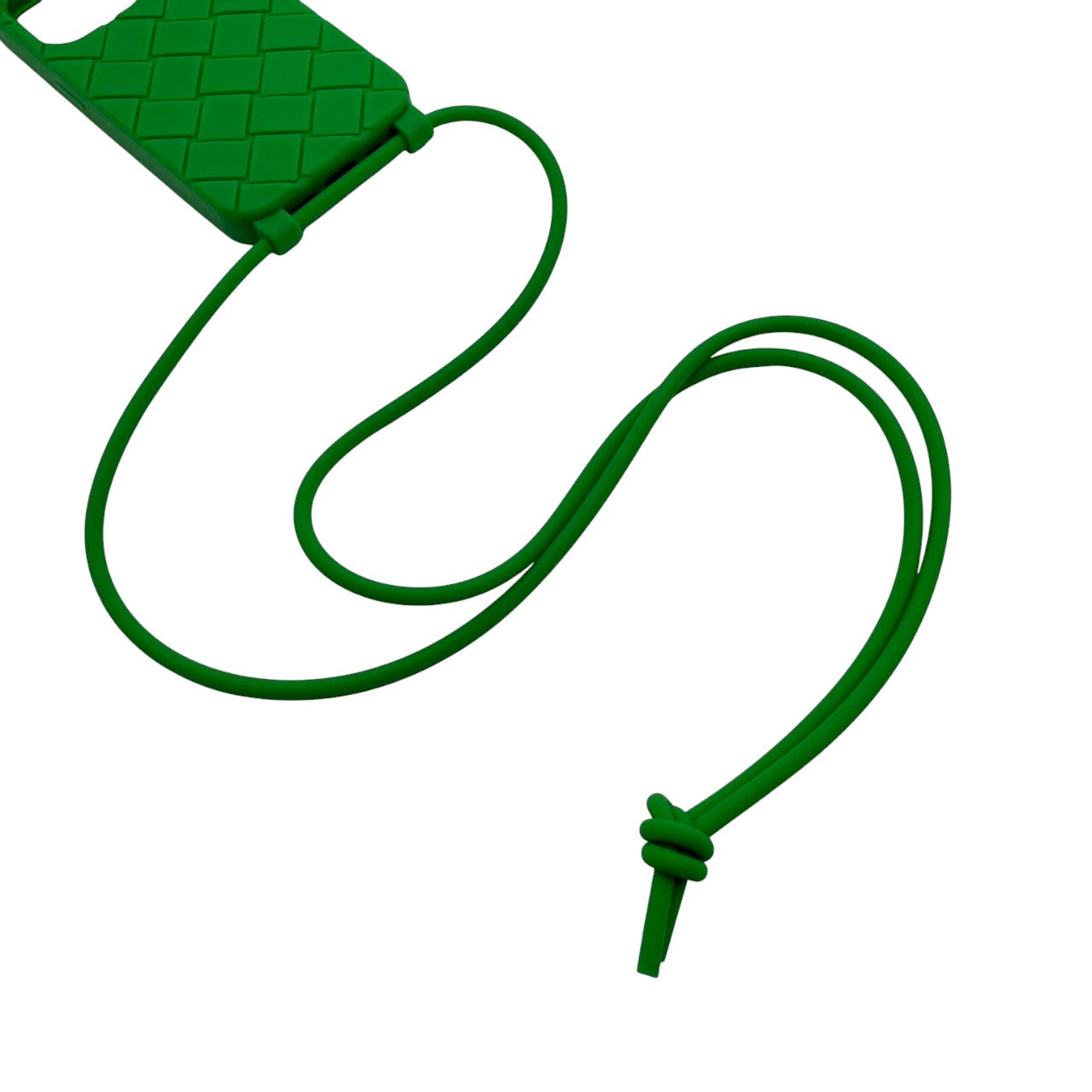 美品 ボッテガヴェネタ BOTTEGA VENETA スマホケース iPhone 携帯カバー スマートフォン シリコン ラバー グリーン 緑 イントレチャート マキシ 男女兼用 ユニセックス カジュアル クラシック エレガント ビンテージ レトロ 上品 M5