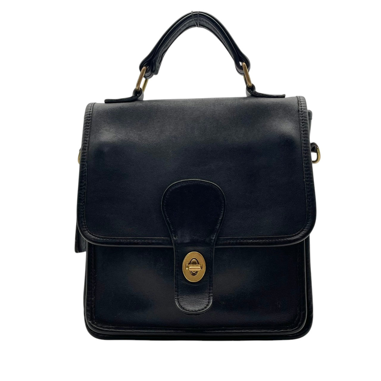 良品 コーチ COACH 2WAY ショルダーバッグ ハンドバッグ 斜め掛け可 レザー 本革 ブラック 黒 レディース カジュアル フォーマル クラシック エレガント ビンテージ 上品 華やか 鞄 かばん カバン お出かけ デイリー 普段使い 人気 S15