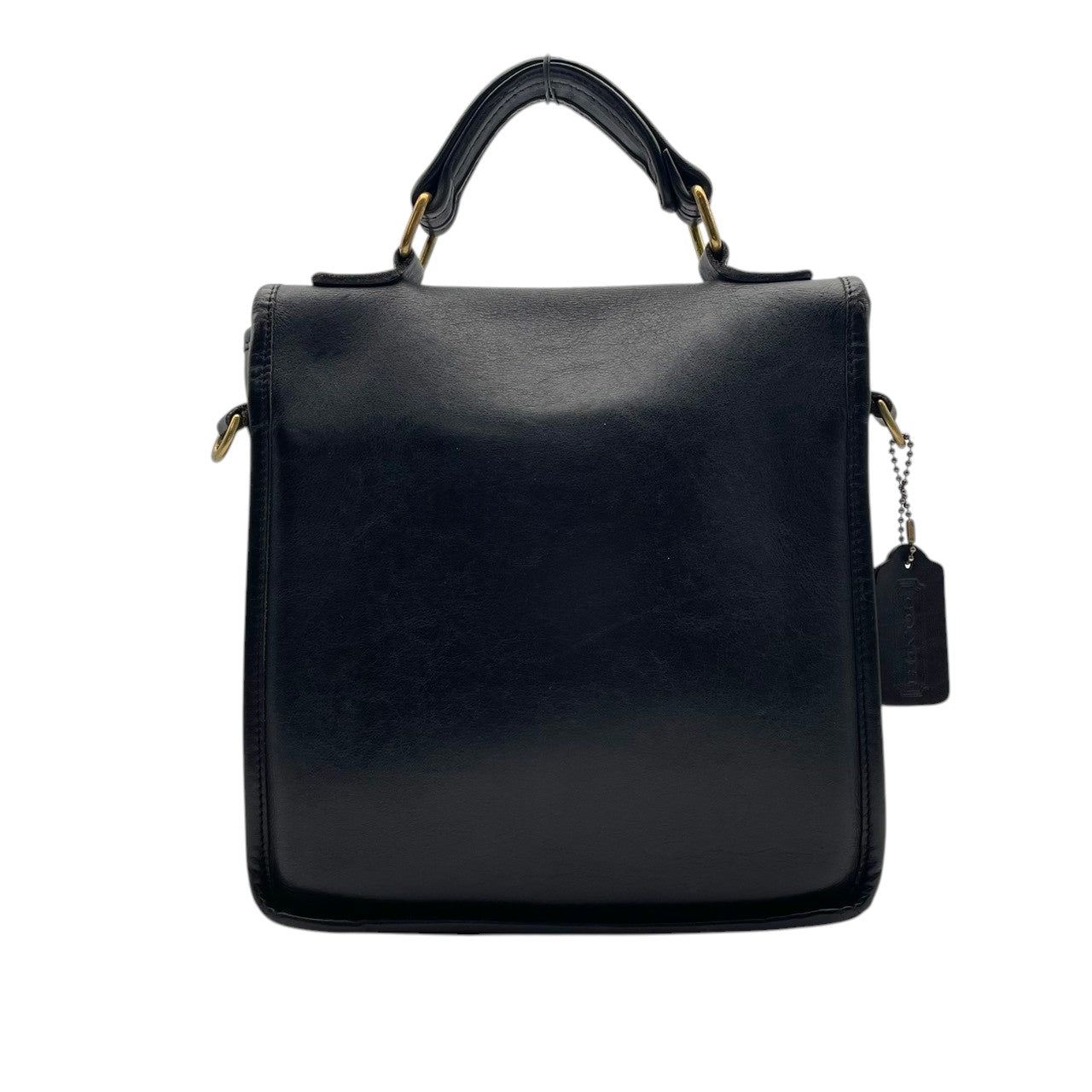良品 コーチ COACH 2WAY ショルダーバッグ ハンドバッグ 斜め掛け可 レザー 本革 ブラック 黒 レディース カジュアル フォーマル クラシック エレガント ビンテージ 上品 華やか 鞄 かばん カバン お出かけ デイリー 普段使い 人気 S15