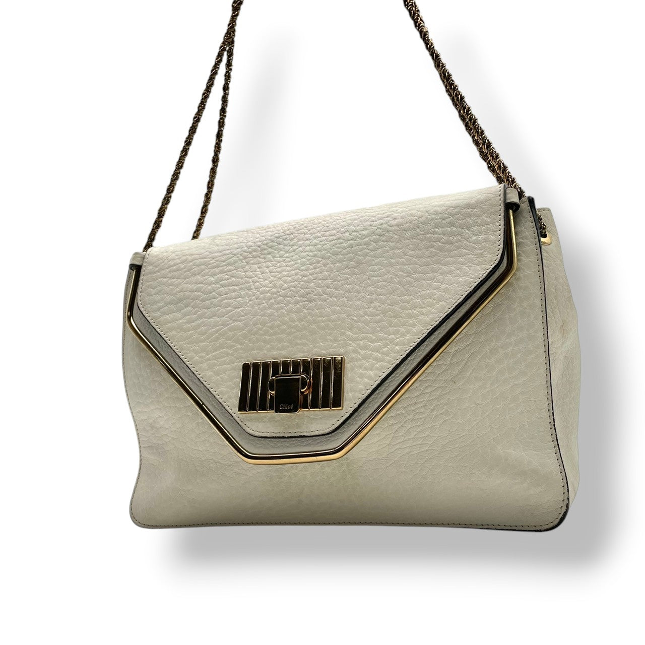 クロエ Chloe ショルダーバッグ ハンドバッグ 肩掛け レザー 本革 ホワイト 白 フリンジ タッセル 編み込みハンドル レディース カジュアル フォーマル エレガント クラシック ビンテージ 上品 華やか 鞄 かばん カバン お出かけ 人気 S15