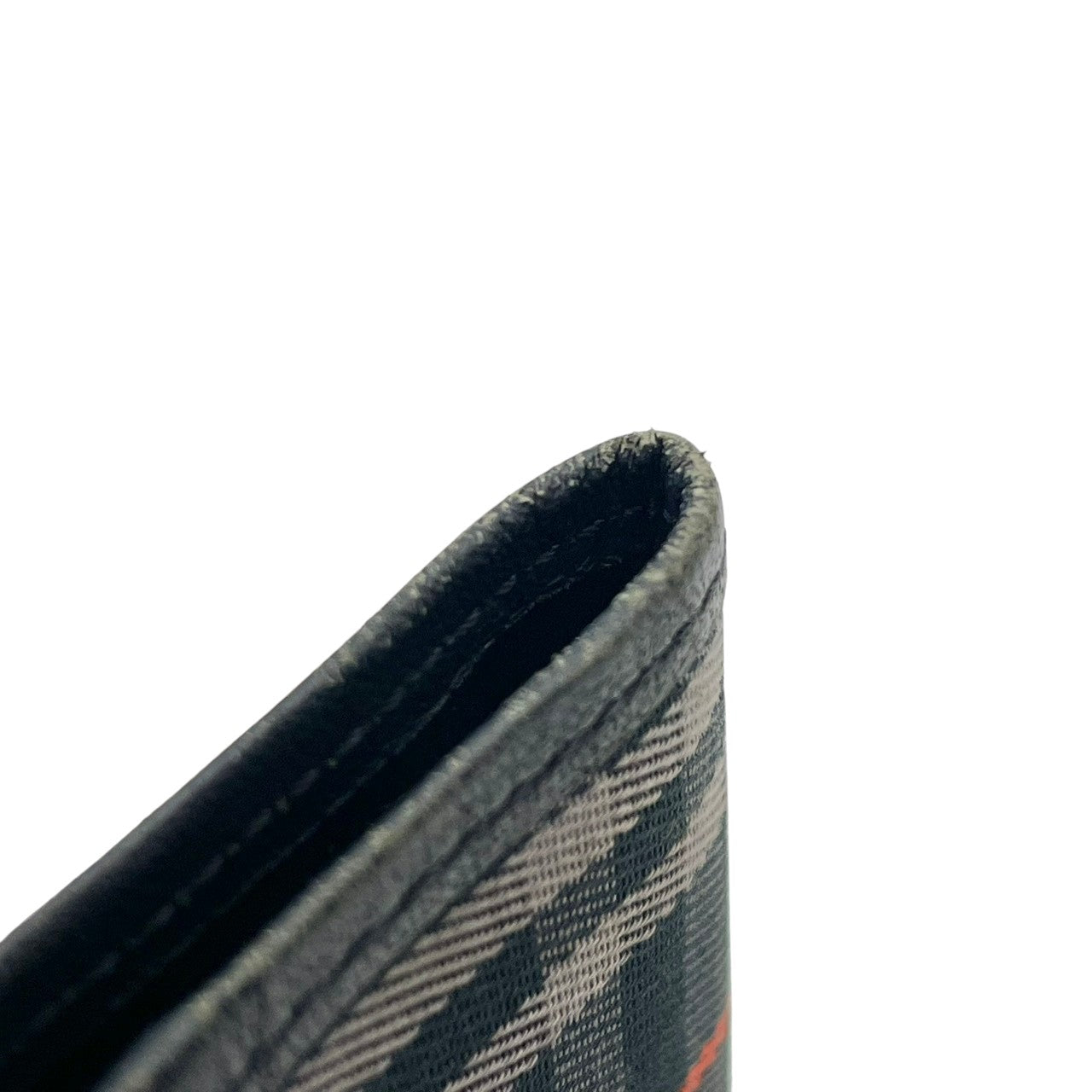 良品 バーバリー BURBERRY 二つ折り財布 札入れ 長財布 キャンバス レザー ネイビー 紺 ノバチェック ヴィンテージチェック メンズ レディース ユニセックス カジュアル ビジネス クラシック ビンテージ 上品 鞄 お出かけ ギフト 小物 M4