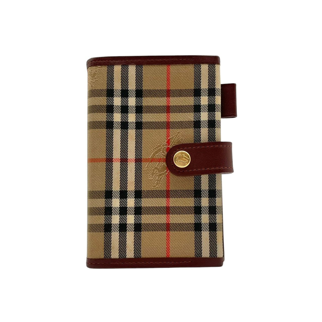良品 バーバリー BURBERRY 二つ折り財布 コンパクトウォレット キャンバス レザー ベージュ ノバチェック ヴィンテージチェック メンズ レディース ユニセックス カジュアル ビジネス クラシック エレガント ビンテージ 上品 鞄 ギフト 小物 M4