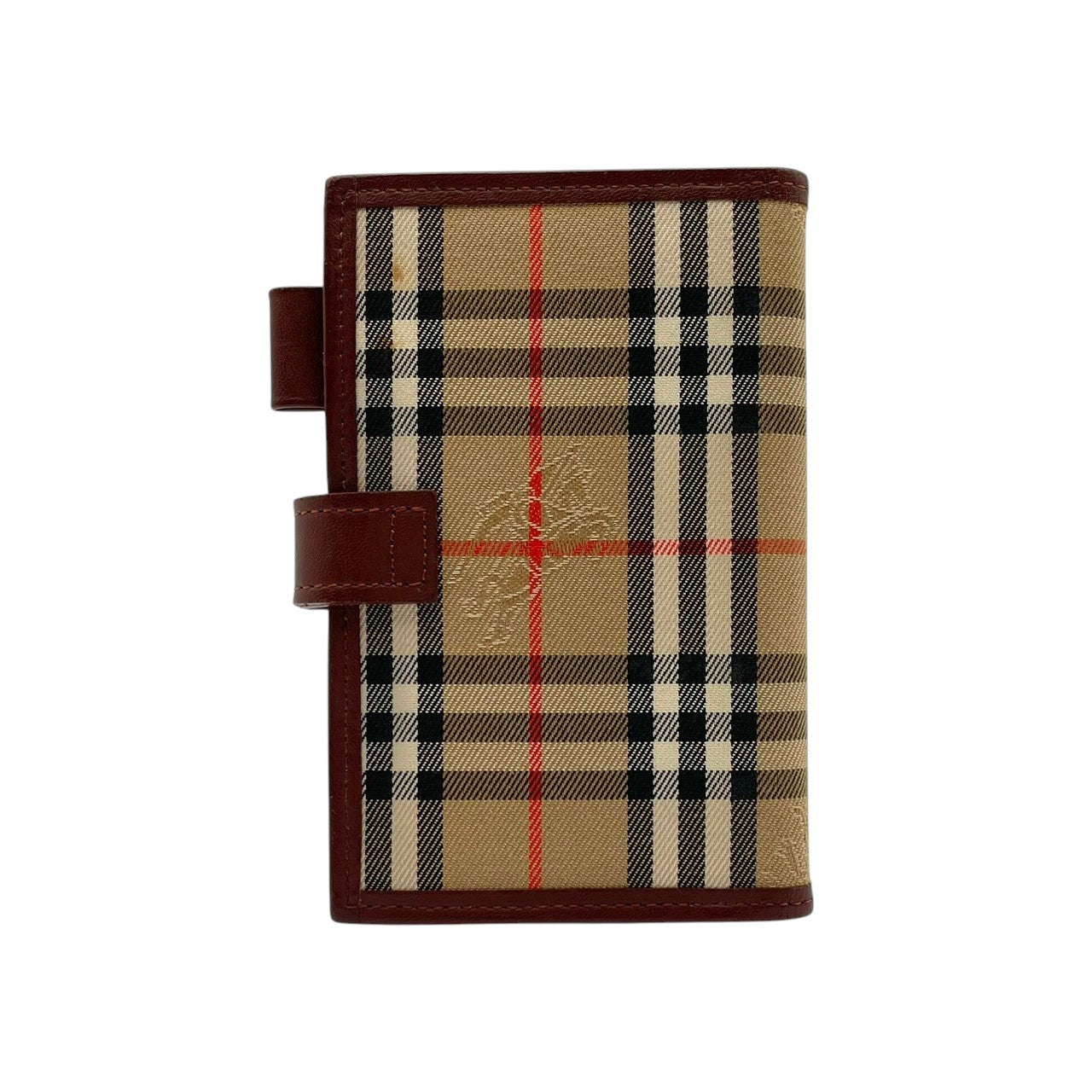 良品 バーバリー BURBERRY 二つ折り財布 コンパクトウォレット キャンバス レザー ベージュ ノバチェック ヴィンテージチェック メンズ レディース ユニセックス カジュアル ビジネス クラシック エレガント ビンテージ 上品 鞄 ギフト 小物 M4