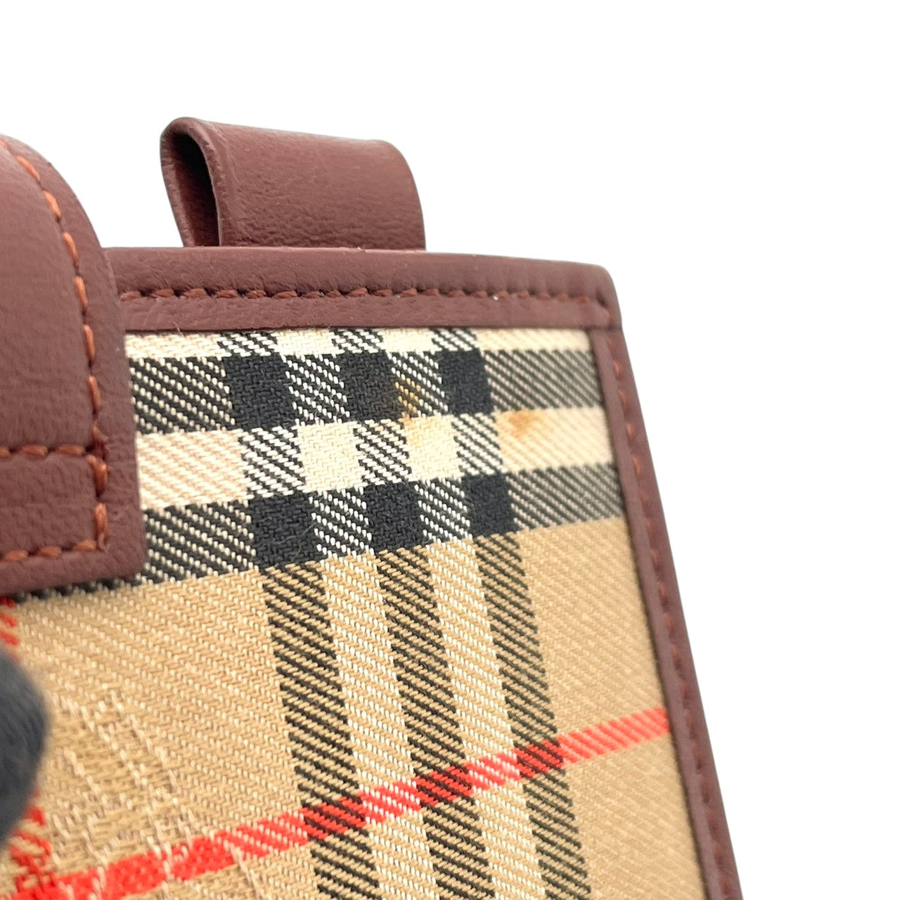 良品 バーバリー BURBERRY 二つ折り財布 コンパクトウォレット キャンバス レザー ベージュ ノバチェック ヴィンテージチェック メンズ レディース ユニセックス カジュアル ビジネス クラシック エレガント ビンテージ 上品 鞄 ギフト 小物 M4