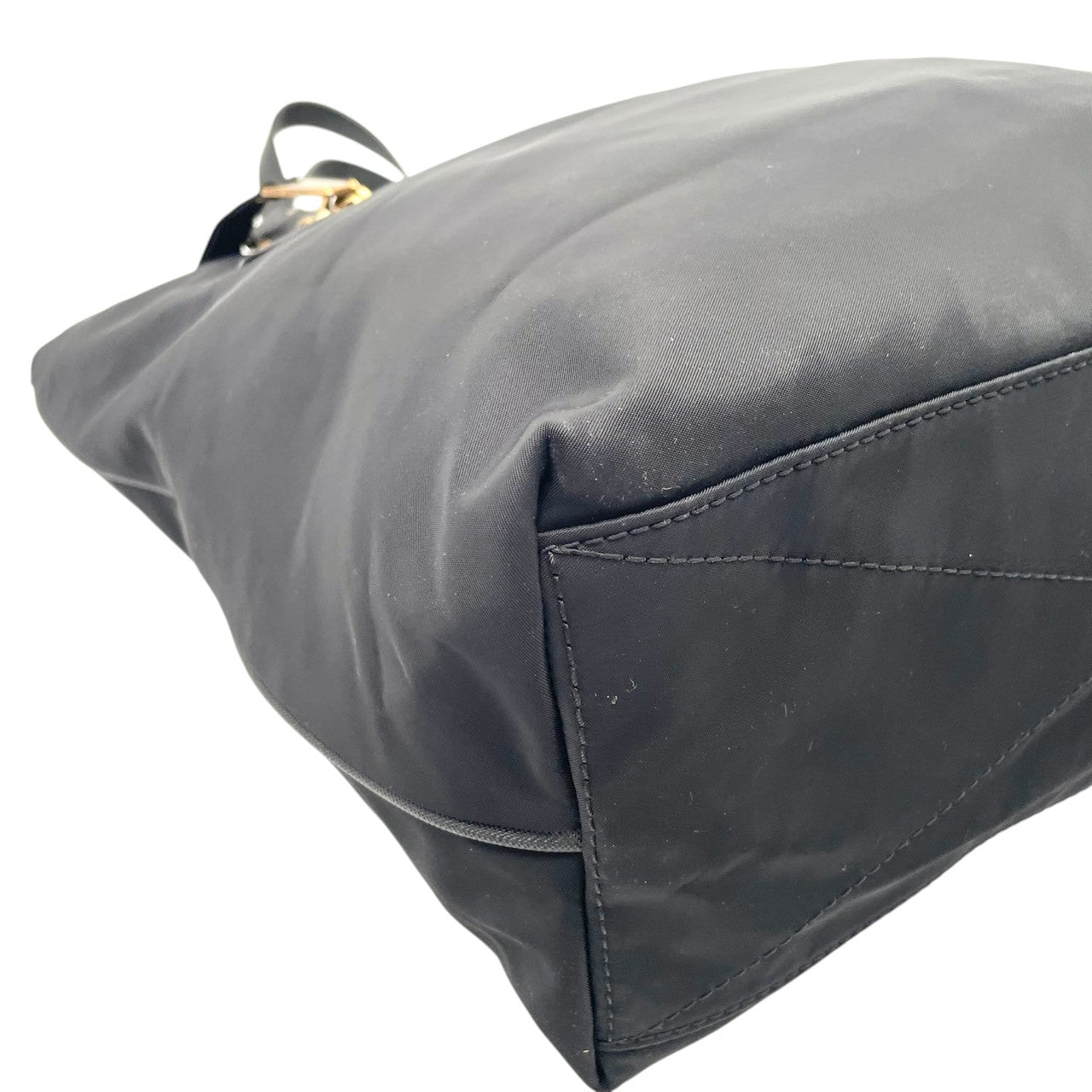 マークジェイコブス MARC JACOBS トートバッグ ナイロン レザー A4収納 通勤 通学 肩掛け ワンショルダー ブラック 黒 ゴールド金具 レディース エレガント カジュアル クラシック 大容量 軽量 ビジネス 旅行 シンプル 丈夫 美品 S24