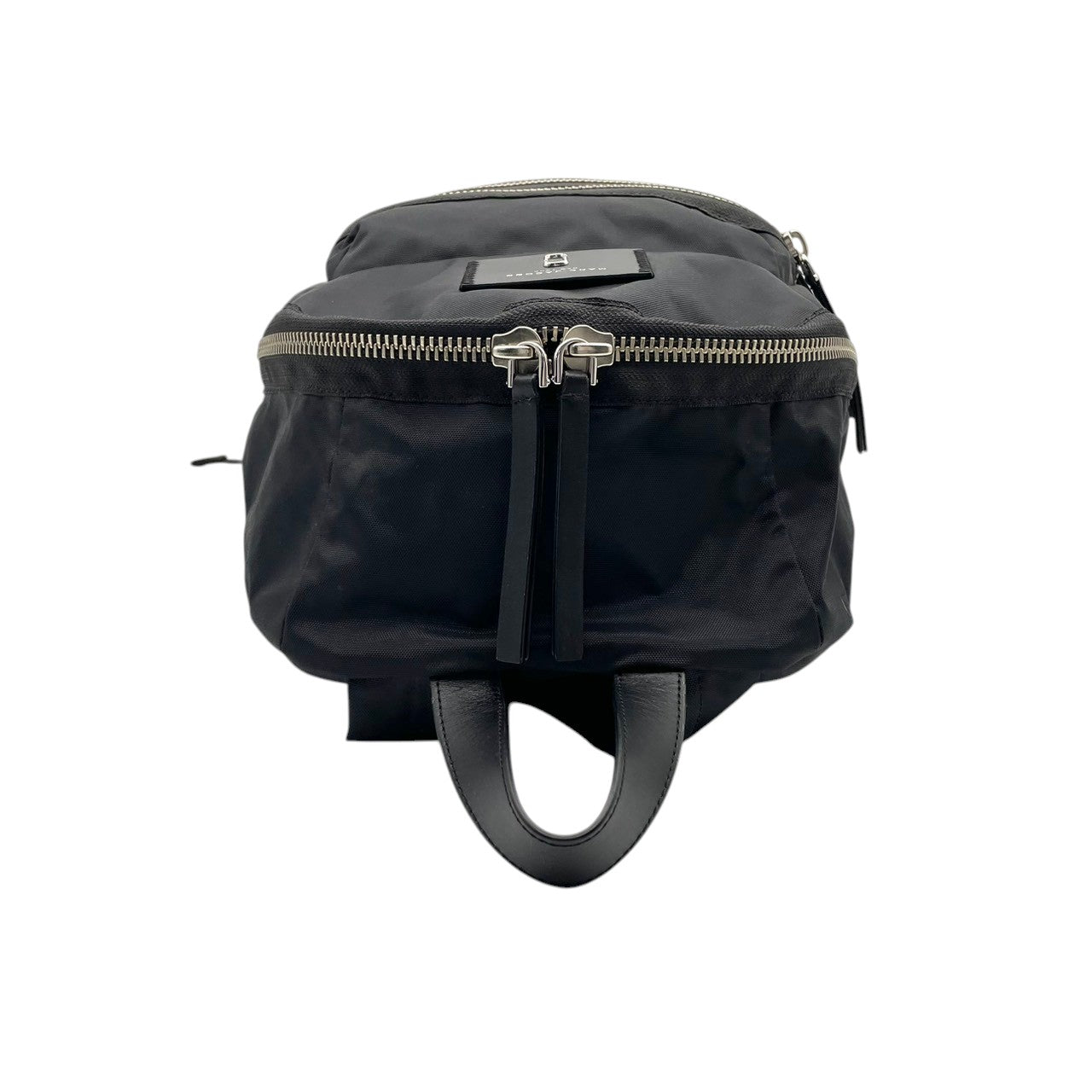 美品 マークジェイコブス MARC JACOBS リュック・デイパック ナイロン レザー ブラック 黒 A4収納 PC収納 シンプル ロゴ カジュアル エレガント ビンテージ メンズ レディース ユニセックス 高級 高品質 多機能 丈夫 お出かけ S24