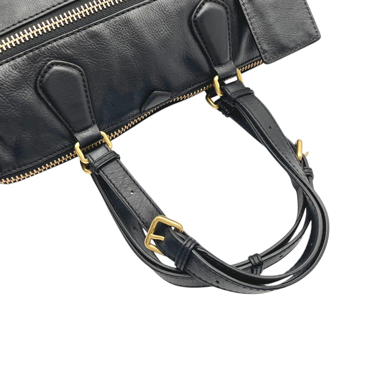 美品 マークジェイコブス MARC JACOBS トートバッグ ハンドバッグ レザー 本革 ワンショルダー 肩掛け ブラック 黒 ゴールド金具 A4収納 通勤 通学 ビジネス カジュアル レディース エレガント クラシック ビンテージ シンプル 自立可 S24