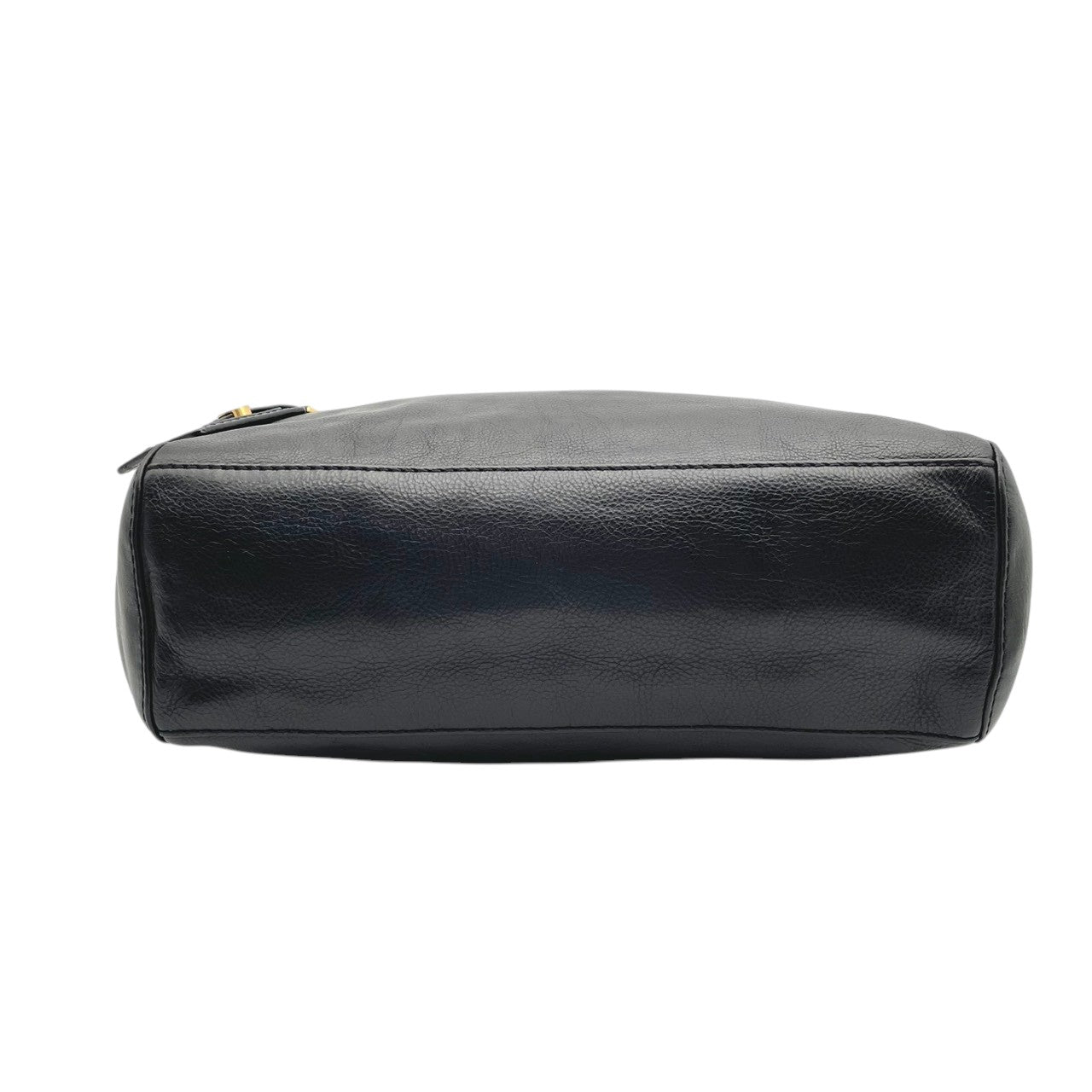 美品 マークジェイコブス MARC JACOBS トートバッグ ハンドバッグ レザー 本革 ワンショルダー 肩掛け ブラック 黒 ゴールド金具 A4収納 通勤 通学 ビジネス カジュアル レディース エレガント クラシック ビンテージ シンプル 自立可 S24