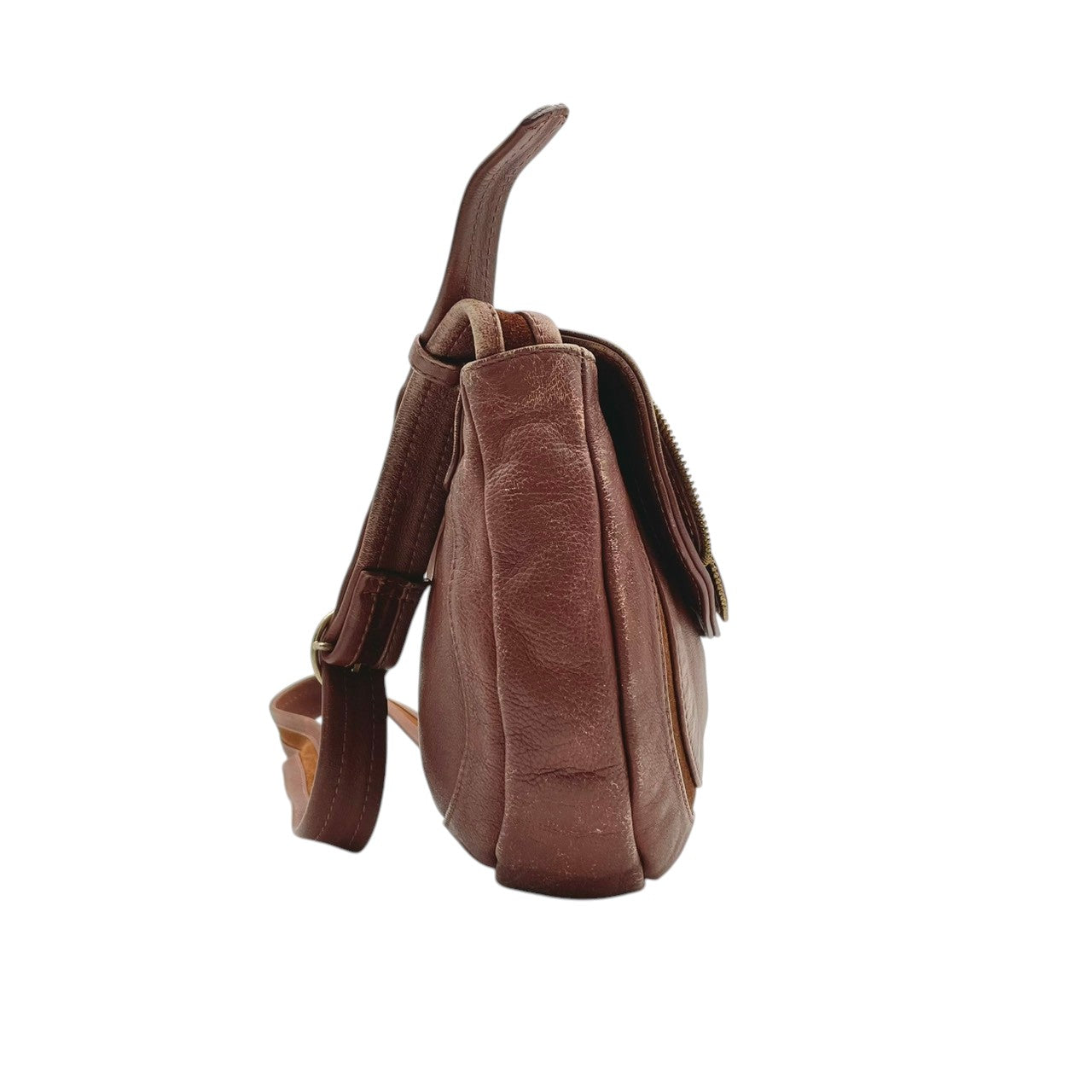 シーバイクロエ SEE BY CHLOE ショルダーバッグ レザー 本革 ブラウン 茶色 ゴールド金具 レディース エレガント クラシック ビンテージ 斜め掛け可 肩掛け 上品 カジュアル お出かけ 旅行 シンプル 普段使い 収納力 人気 高品質 S23