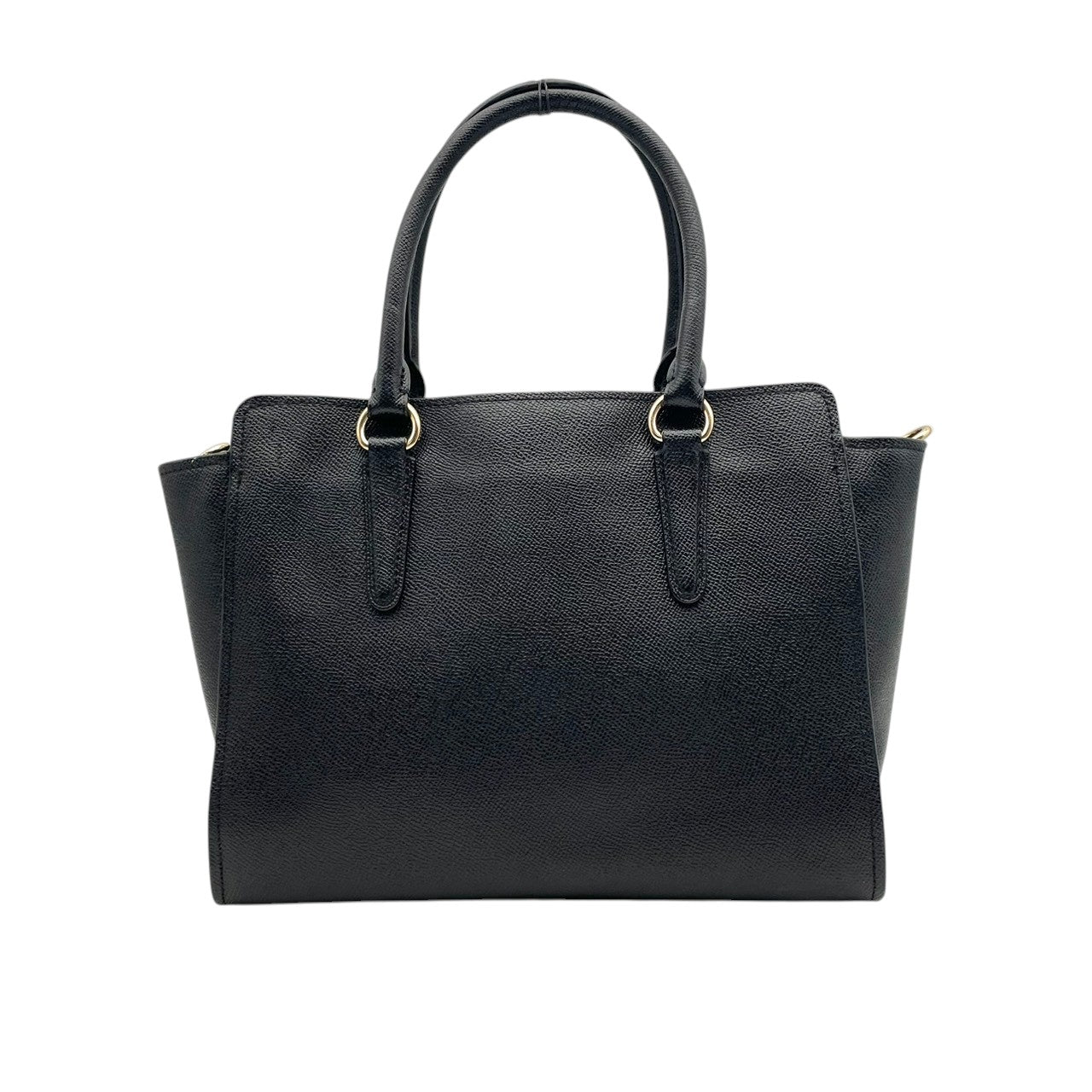 美品 コーチ COACH リア サッチェル 2WAY ショルダーバッグ ハンドバッグ レザー 本革 ブラック 黒 F30555 レディース エレガント クラシック ビンテージ フォーマル カジュアル 丈夫 通勤 通学 お出かけ 斜め掛け可 自立可 S80