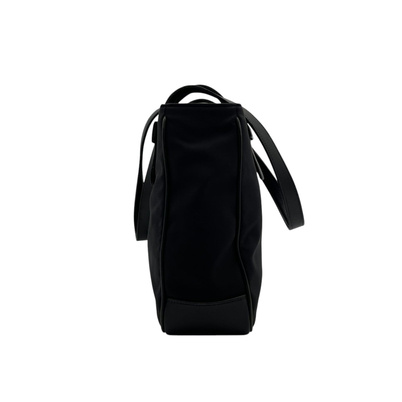 【美品】コーチ COACH トートバッグ 6241 ナイロン レザー ブラック 黒 肩掛け ワンショルダー A4収納 自立可 ビンテージ クラシック エレガント 上品 定番 人気 レディース 通勤 通学 お出かけ ビジネス シルバー金具 ロゴプレート S9