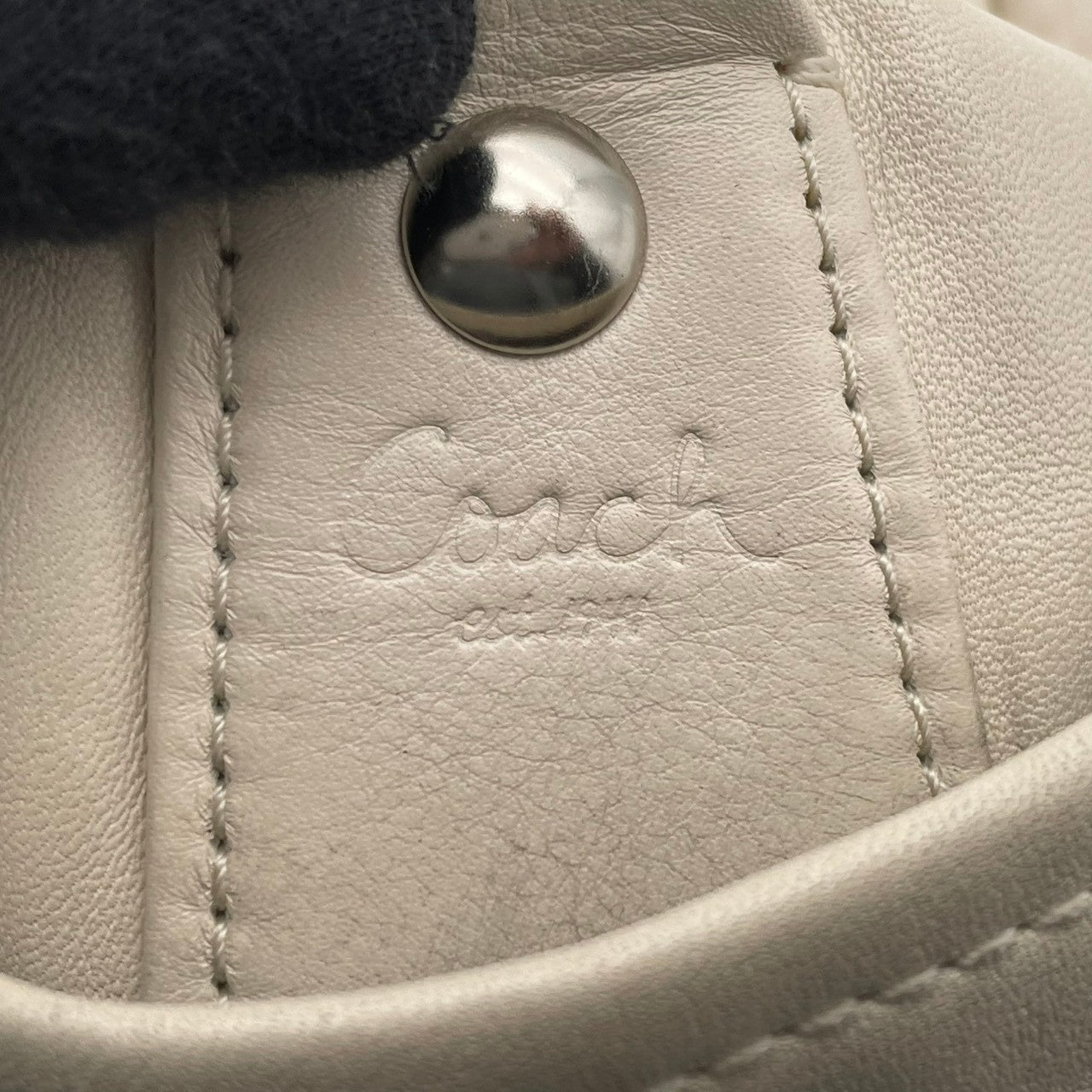 【美品】コーチ COACH ショルダーバッグ 13442 パーカー レザー アイボリー ホワイト系 肩掛け ワンショルダー 自立可 ビンテージ クラシック エレガント 上品 ギャザー レディース 通勤 通学 お出かけ デイリー シルバー金具 定番 人気 S9