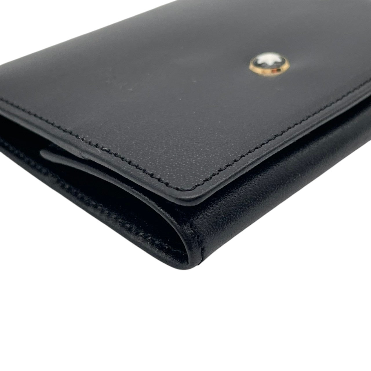 【良品】モンブラン MONTBLANC コインケース 小銭入れ マイスターシュテュック レザー 本革 ブラック 黒 ビンテージ クラシック エレガント 上品 メンズ レディース ビジネス 通勤 コンパクト ミニ財布 定番 人気 ホワイトスター ロゴ M5