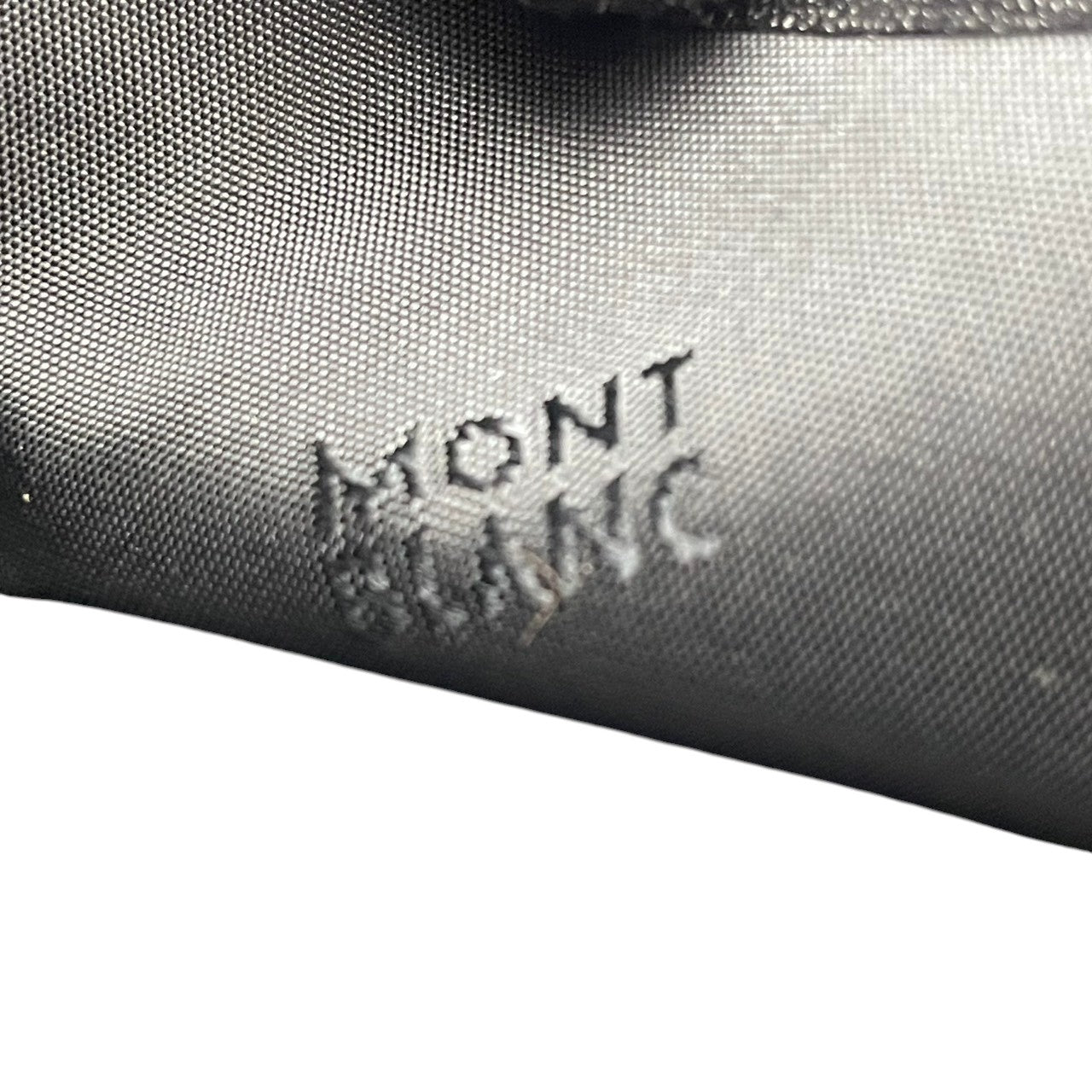 【良品】モンブラン MONTBLANC コインケース 小銭入れ マイスターシュテュック レザー 本革 ブラック 黒 ビンテージ クラシック エレガント 上品 メンズ レディース ビジネス 通勤 コンパクト ミニ財布 定番 人気 ホワイトスター ロゴ M5