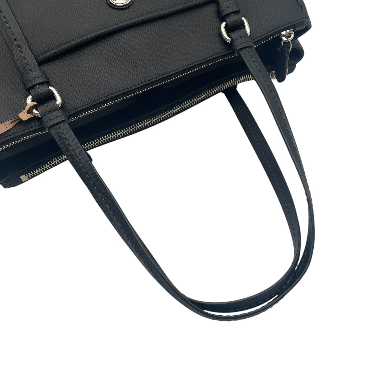 極美品 コーチ COACH トートバッグ ワンショルダー バッグ 鞄 レザー 本革 黒 ブラック F25669 エレガント クラシック レディース 通勤 通学 ビジネス デイリー お出かけ カジュアル シンプル スタイリッシュ フォーマル 自立可 S98