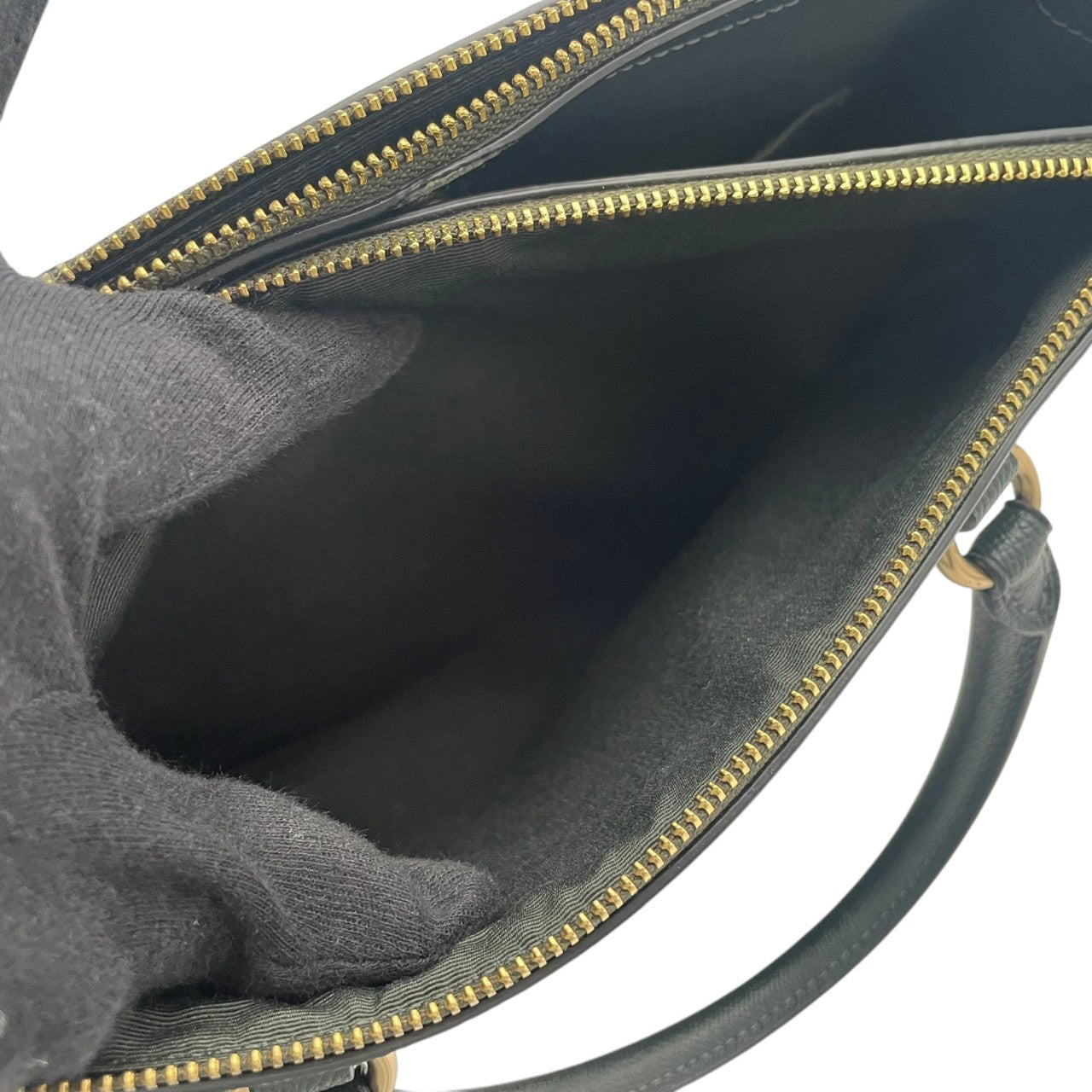 美品 コーチ COACH サリー キャリーオール F44958 2WAY ハンドバッグ ショルダーバッグ レザー 本革 ダークグリーン 緑 クラシック エレガント レディース 通勤 デイリー お出かけ カジュアル シンプル 上品 斜め掛け可 自立可 S98