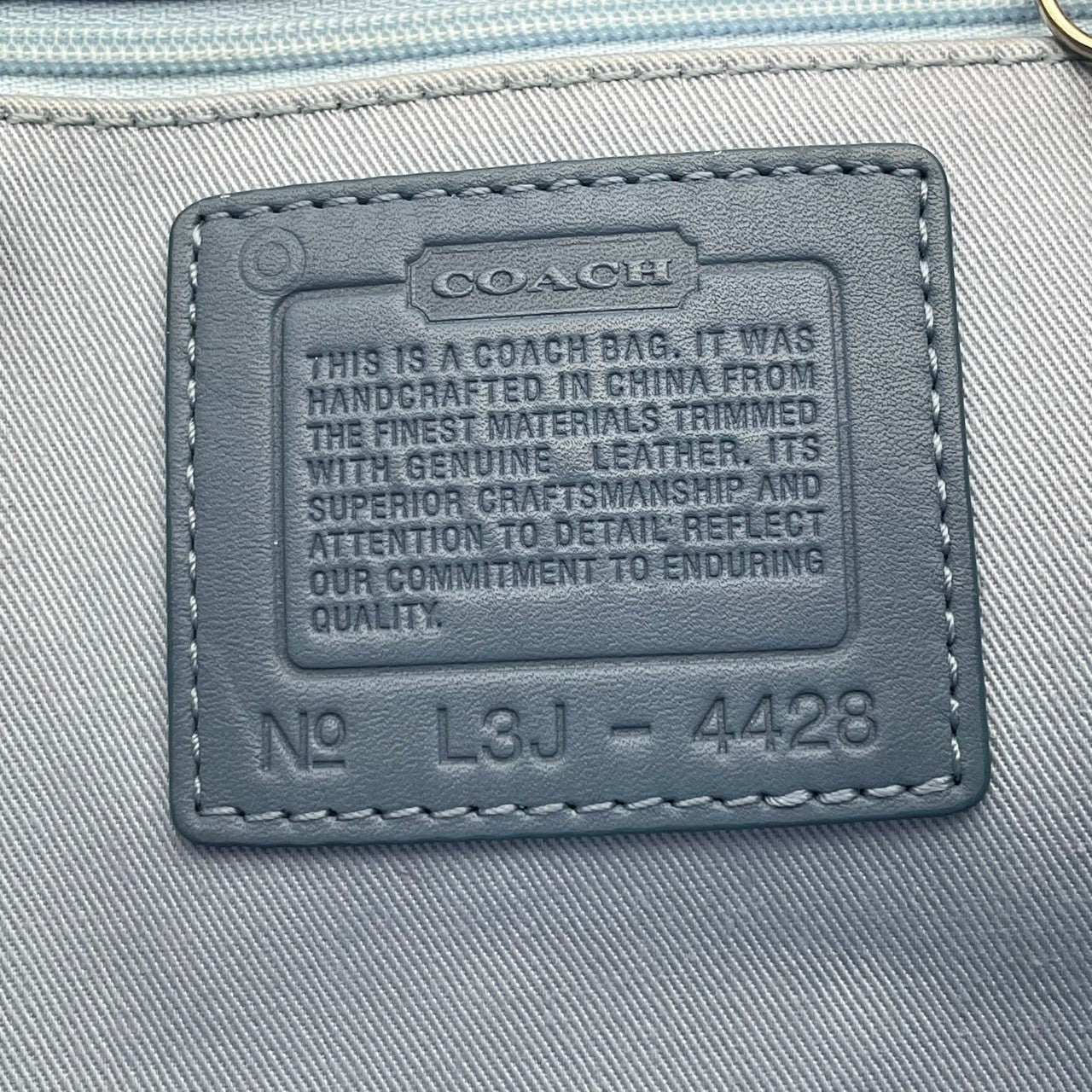 美品 コーチ COACH ソーホーツイル 4428 トートバッグ ハンドバッグ ワンショルダー 肩掛け かばん 鞄 キャンバス レザー 本革 ネイビー ホワイト バイカラー レディース クラシック エレガント シンプル 上品 大人 自立可 S98