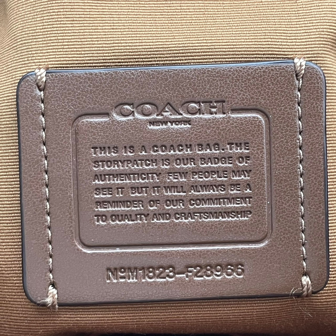 美品 コーチ COACH ミア F28966 ショルダーバッグ ワンショルダー バッグ 鞄 レザー 本革 ブラウン 茶色 クラシック エレガント レディース カジュアル デイリー お出かけ 通勤 通学 ビジネス シンプル 上品 大人 フォーマル 自立可 S98