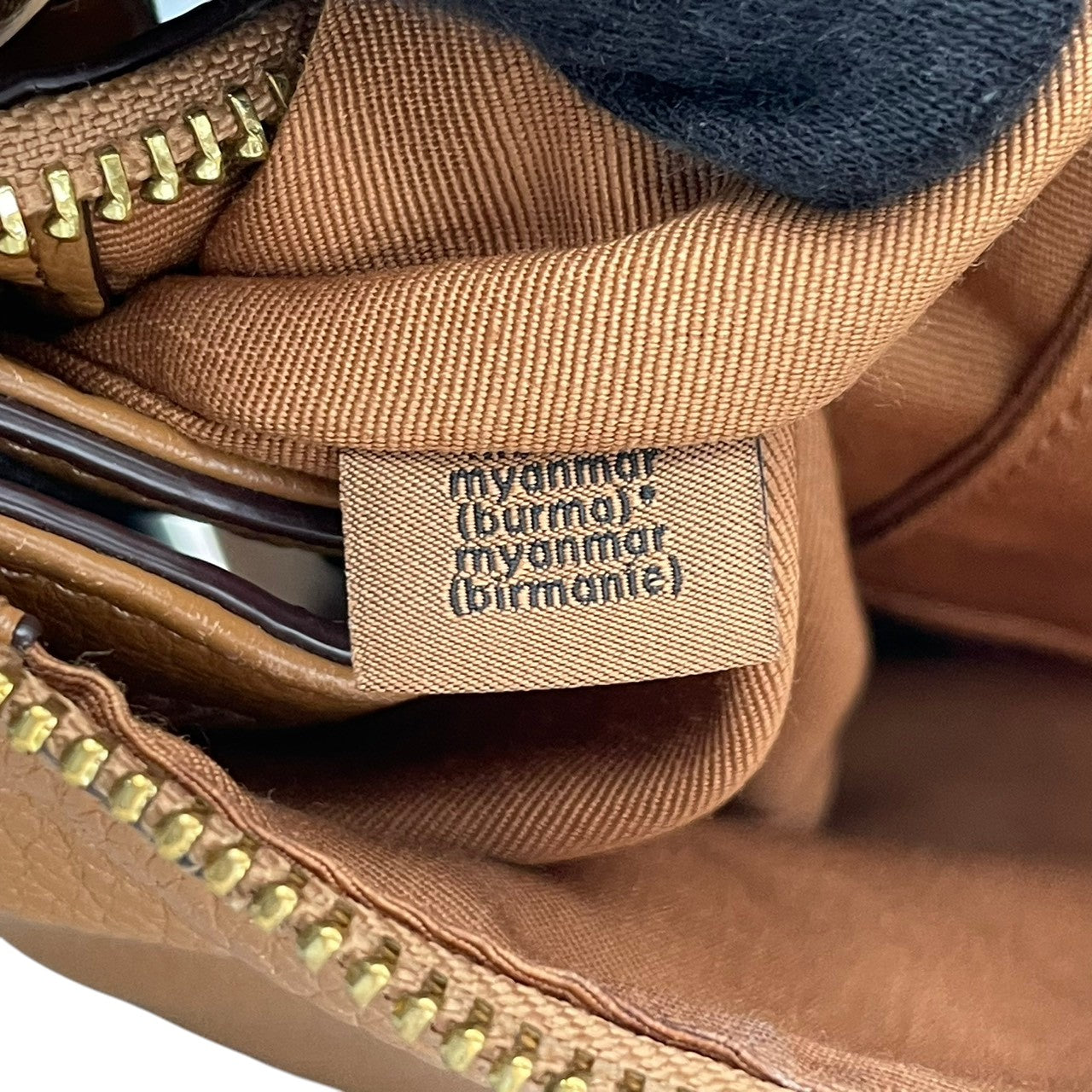 美品 コーチ COACH ミア F28966 ショルダーバッグ ワンショルダー バッグ 鞄 レザー 本革 ブラウン 茶色 クラシック エレガント レディース カジュアル デイリー お出かけ 通勤 通学 ビジネス シンプル 上品 大人 フォーマル 自立可 S98