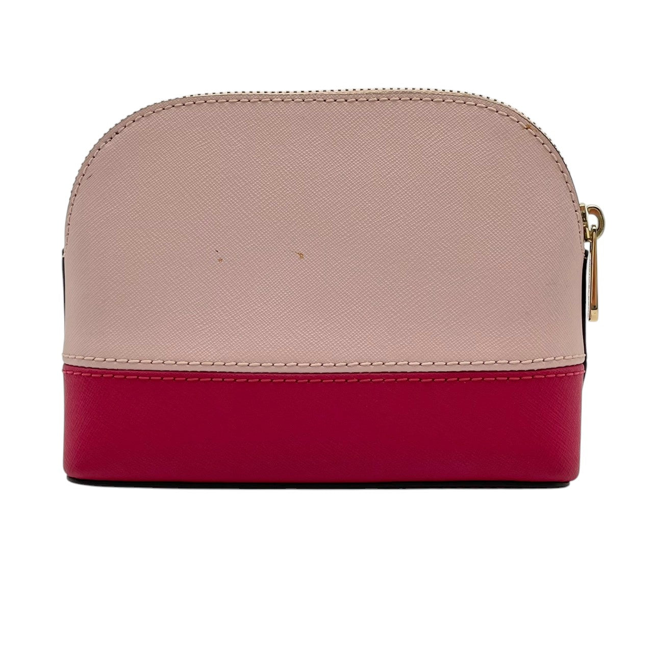 美品 マイケルコース MICHAEL KORS 35S8GY3T3U ポーチ コスメポーチ 小物入れ PVC レザー 本革 ピンク バイカラー フラワー アップリケ リボン レディース エレガント キュート カジュアル デイリー トラベル 旅行 M5