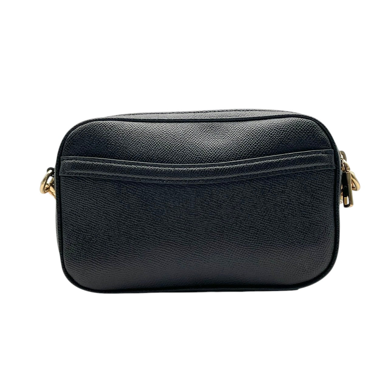 【美品】 コーチ COACH ショルダーバッグ カメラバッグ レザー 本革 ブラック 黒 ゴールド金具 斜め掛け可 肩掛け クロスボディ カジュアル エレガント ビンテージ 鞄 レディース ポシェット コンパクト お出かけ 定番 人気 S57