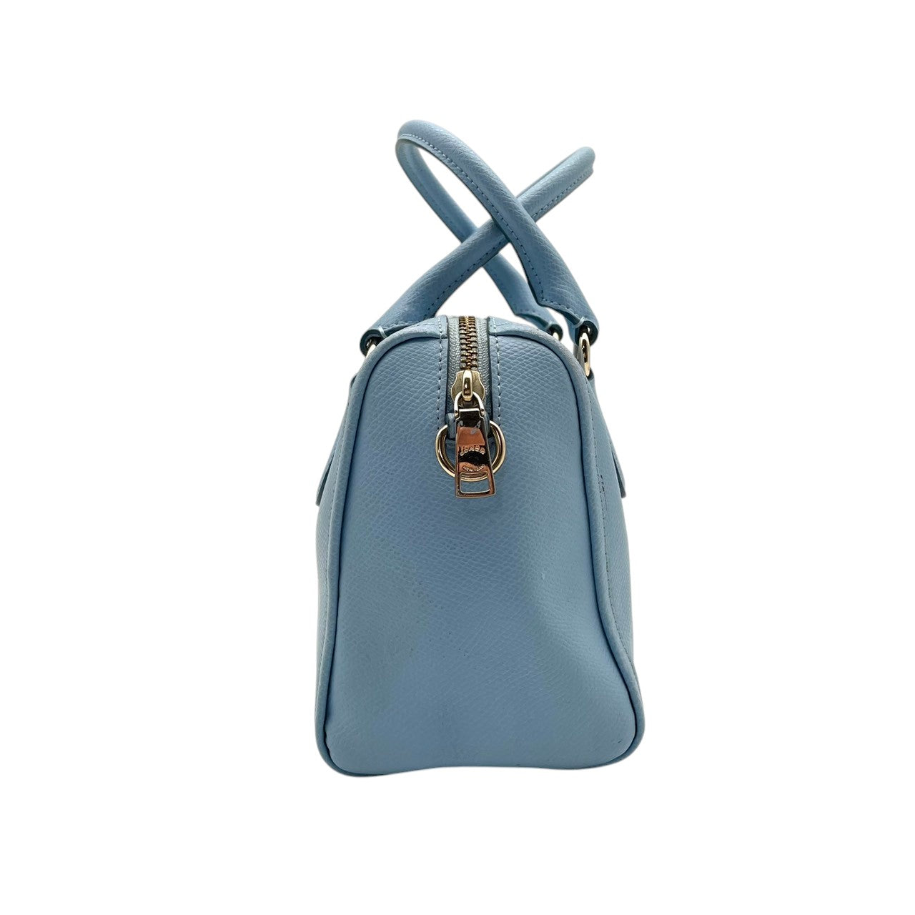 コーチ COACH 2WAY ハンドバッグ ショルダーバッグ 斜め掛け可 レザー 本革 水色 ゴールド金具 ミニボストン ベネット サッチェル ビンテージ クラシック エレガント 上品 鞄 レディース お出かけ 定番 人気 アイテム F33329 S57