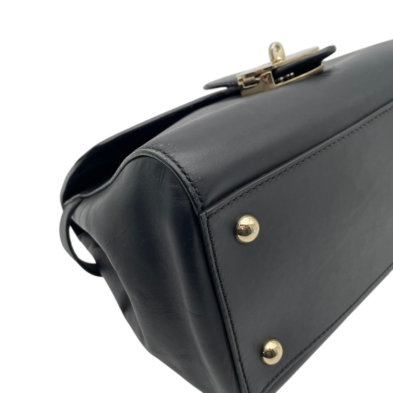 【美品】マルベリー Mulberry ハンドバッグ ショルダーバッグ 2WAY テイラー ポストマンズロック 本革 レザー ブラック 黒 ゴールド金具 斜め掛け可 ビンテージ クラシック エレガント 上品 お出かけ 通勤 通学 冠婚葬祭 フォーマル S66