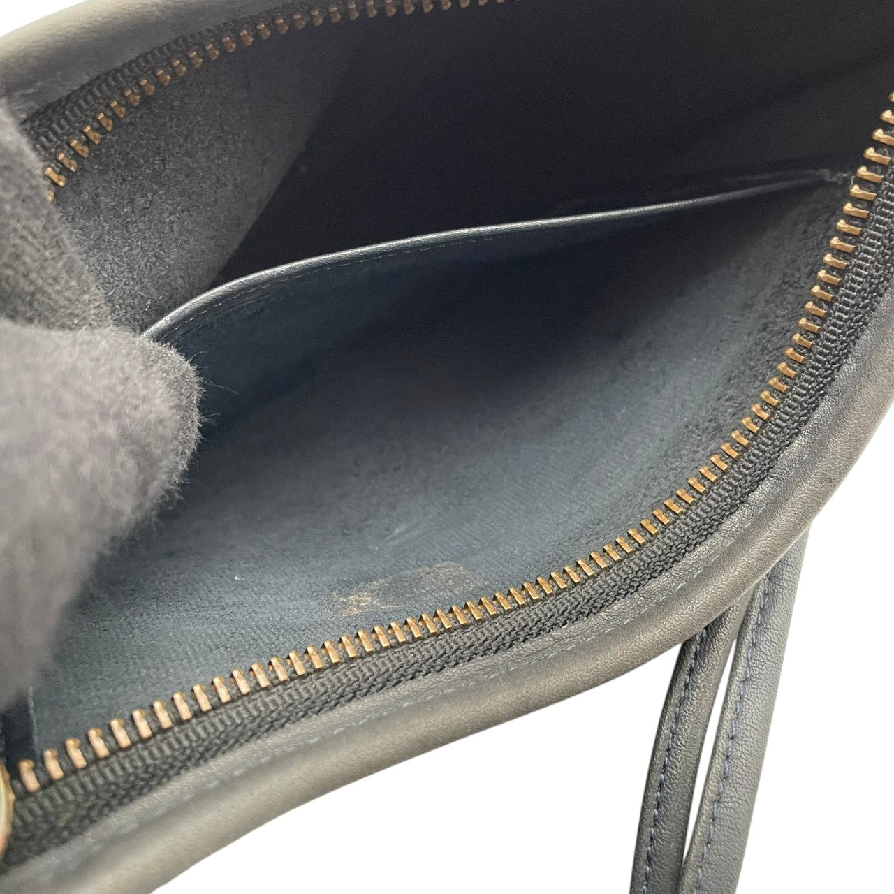 コーチ COACH ショルダーバッグ グラブタンレザー 本革 ネイビー 紺色 ゴールド金具 ヴィンテージ ビンテージ クラシック レトロ エレガント レア オールドコーチ 斜め掛け可 肩掛け ワンショルダー レディース バッグ 鞄 0121-005 S66