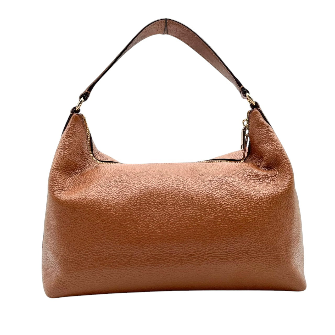【美品】コーチ COACH ハンドバッグ レザー 本革 ペブルドレザー ブラウン 茶色 ゴールド金具 F36628 ホーボーバッグ セレステ ワンショルダー 肩掛け レディース カジュアル エレガント 上品 通勤 通学 ビンテージ風 クラシック シボ革 S66