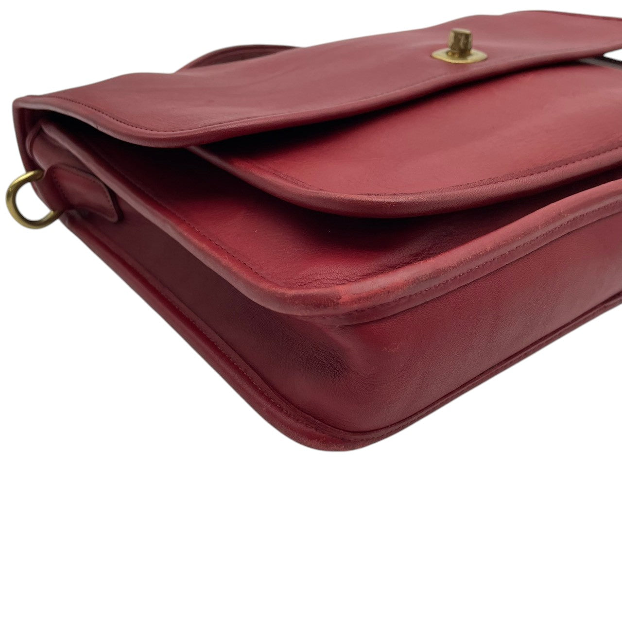 コーチ COACH 2way ハンドバッグ ショルダーバッグ レザー 本革 グラブタンレザー ワインレッド ボルドー ゴールド金具 オールドコーチ ヴィンテージ ビンテージ 上品 斜め掛け可 肩掛け 自立可 レディース 鞄 カバン 通勤 5181 S54