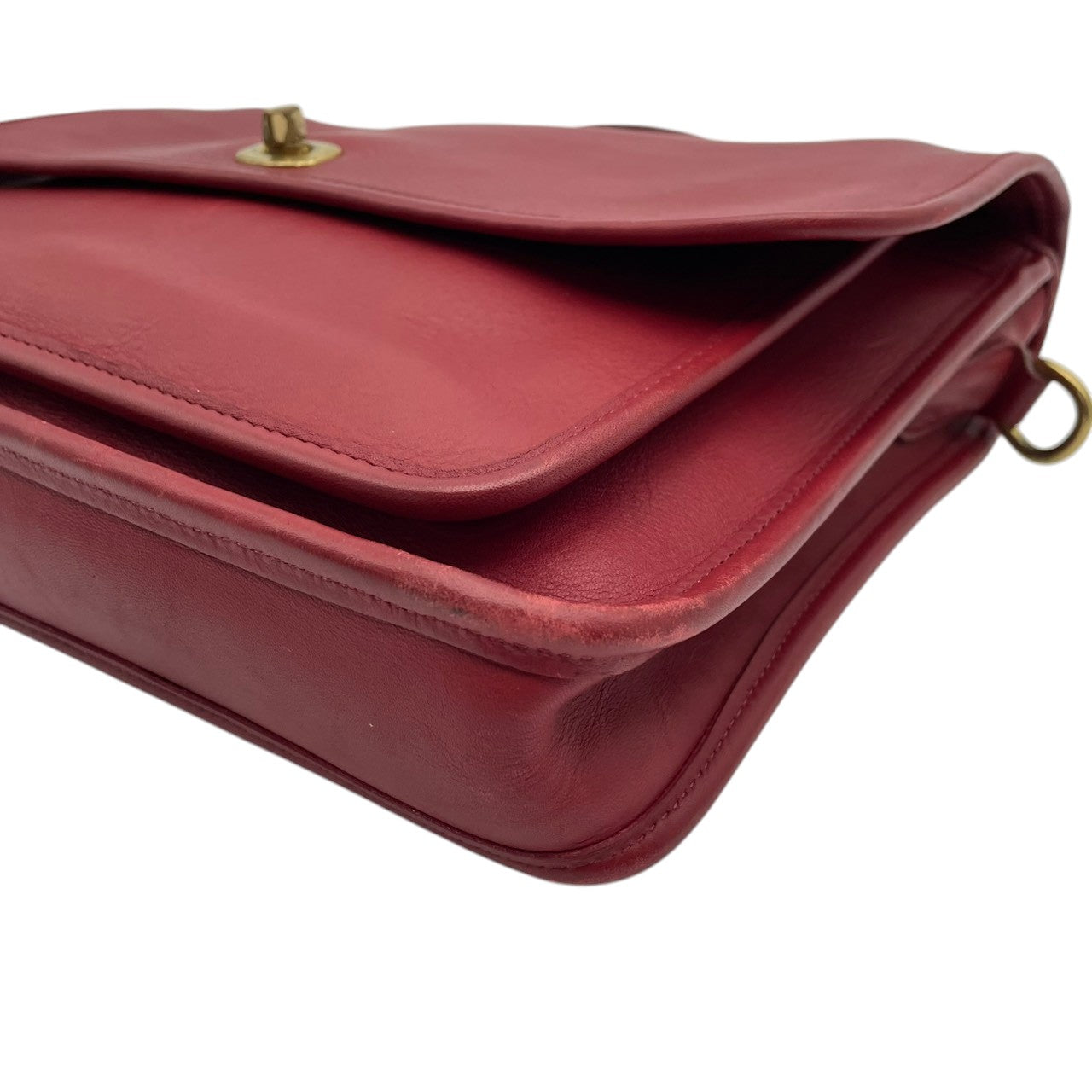 コーチ COACH 2way ハンドバッグ ショルダーバッグ レザー 本革 グラブタンレザー ワインレッド ボルドー ゴールド金具 オールドコーチ ヴィンテージ ビンテージ 上品 斜め掛け可 肩掛け 自立可 レディース 鞄 カバン 通勤 5181 S54