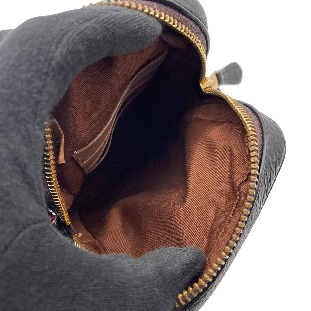 美品 コーチ COACH ショルダーバッグ スマホショルダー ミニバッグ シグネチャー キャンバス レザー ブラウン ブラック ゴールド金具 斜め掛け可 ノースサウス クロスボディ 縦型 ポーチ スリム エレガント クラシック レディース C5585 S54