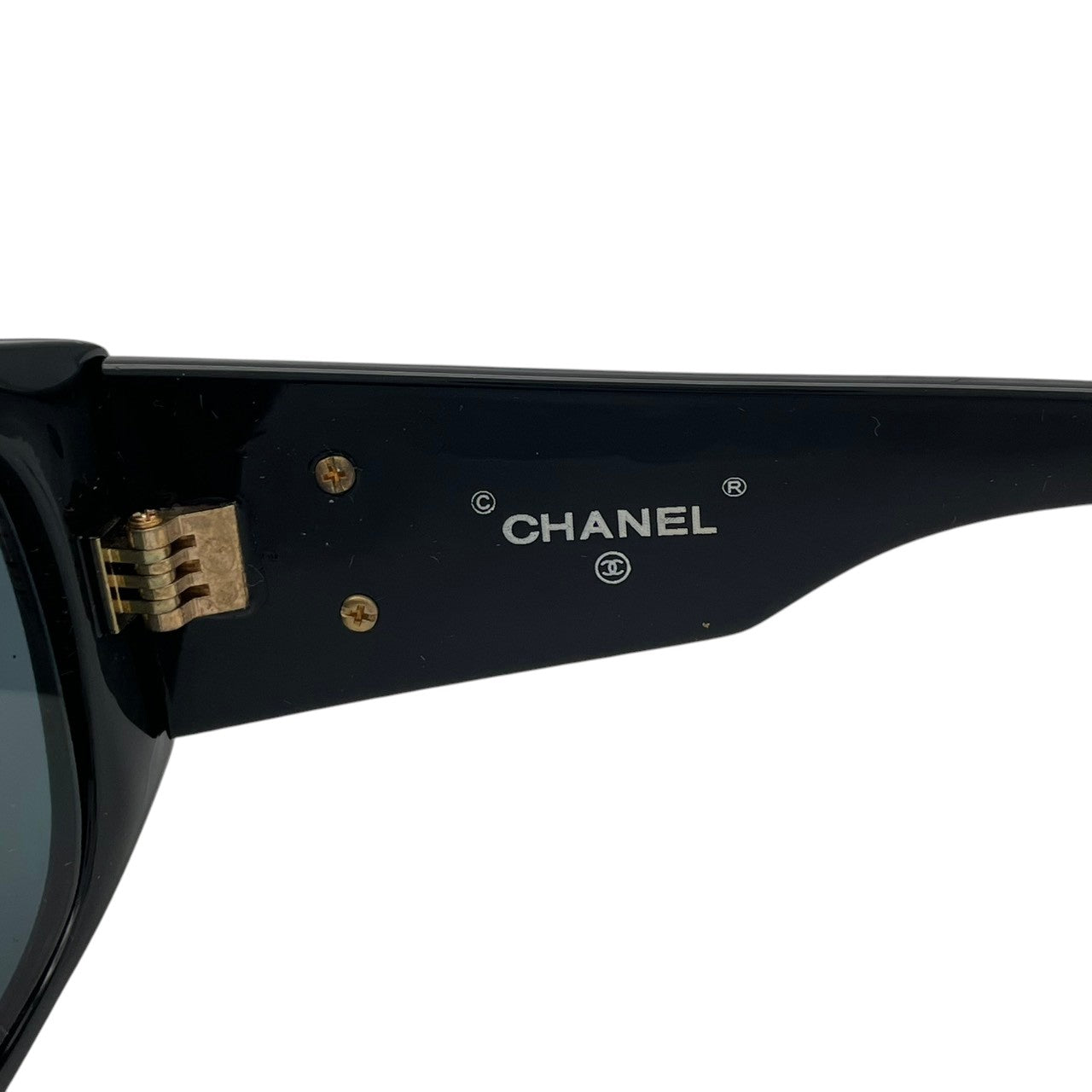 シャネル CHANEL サングラス アイウェア 01450 マトラッセ キルティング ブラック 黒 ゴールド金具 ココマーク ロゴ イタリア製 ビンテージ クラシック エレガント 希少 レア 婦人 レディース 紫外線対策 UVカット ケース付属 M4