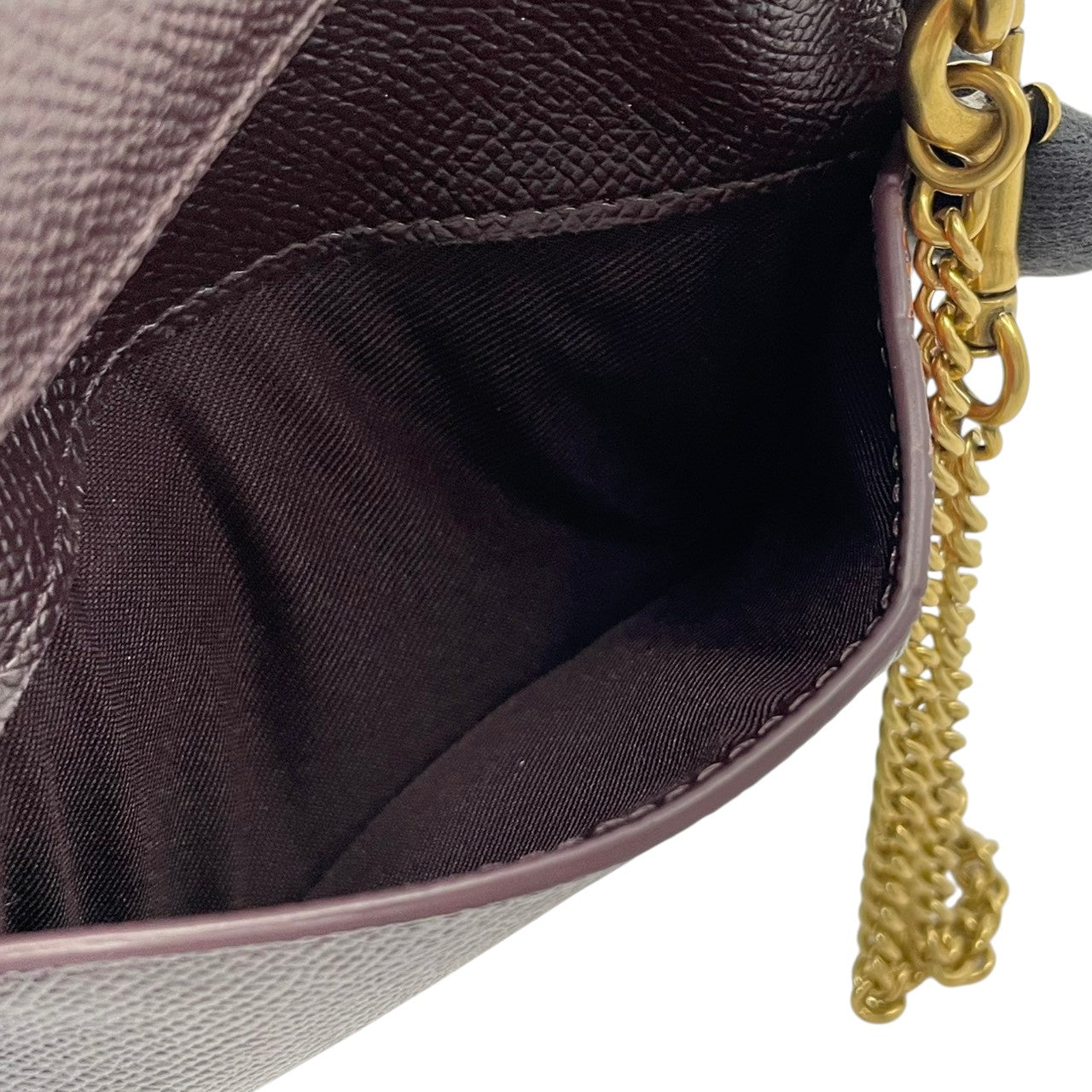 美品 コーチ COACH ミディアム コーナー ジップ ウォレット 二つ折り財布 クロスグレイン レザー 本革 アイボリー ゴールド金具 ロゴ金具 チェーン付き 札入れ 小銭入れ カード収納 コンパクト 上品 レディース 日常使い 収納力 M2