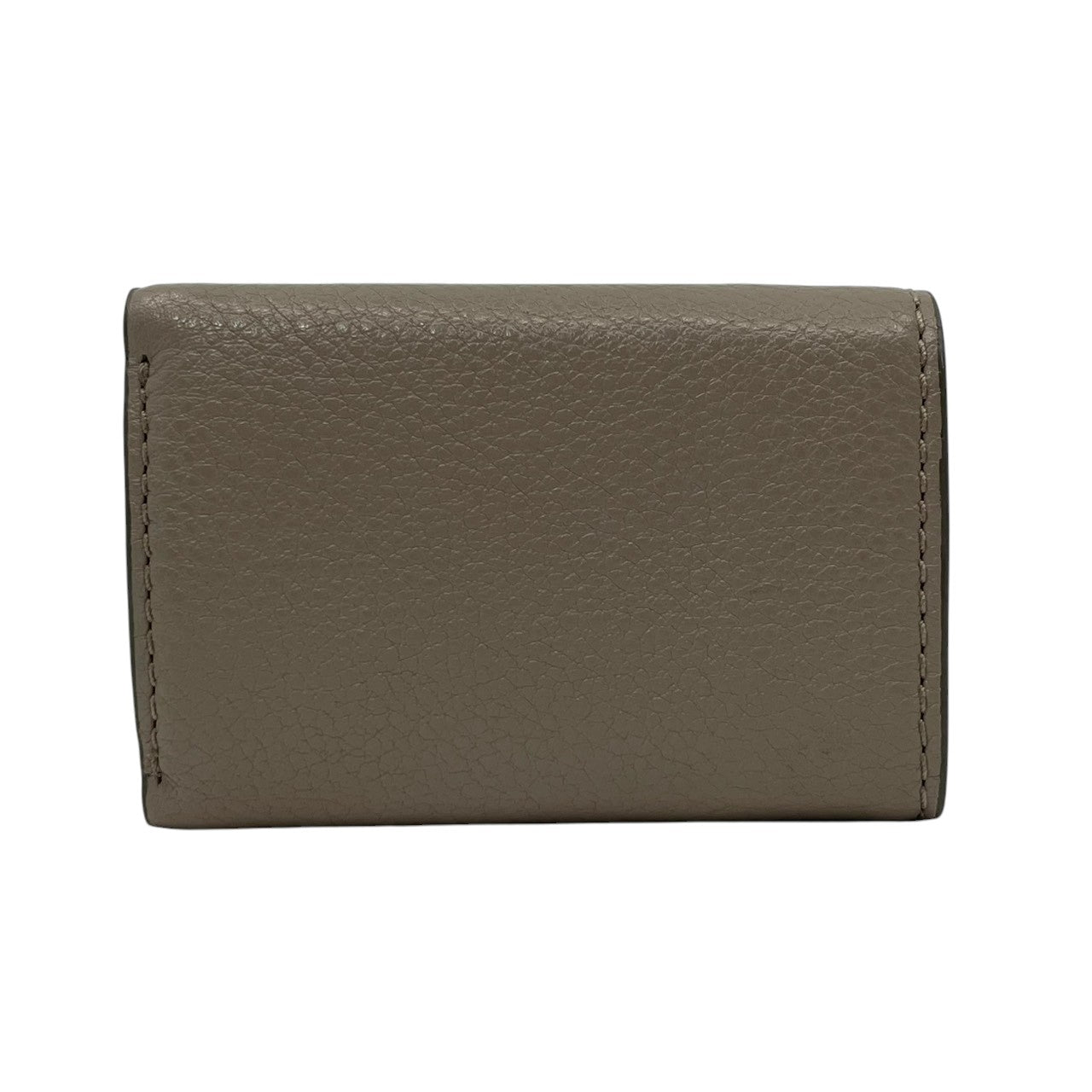 【美品】 マークジェイコブス MARC JACOBS 三つ折り財布 ミニ財布 コンパクトウォレット レザー 本革 グレー 灰色 ダブルJロゴ 金具 ゴールド ビンテージ クラシック エレガント 上品 レディース お出かけ 定番 人気 アイテム M2