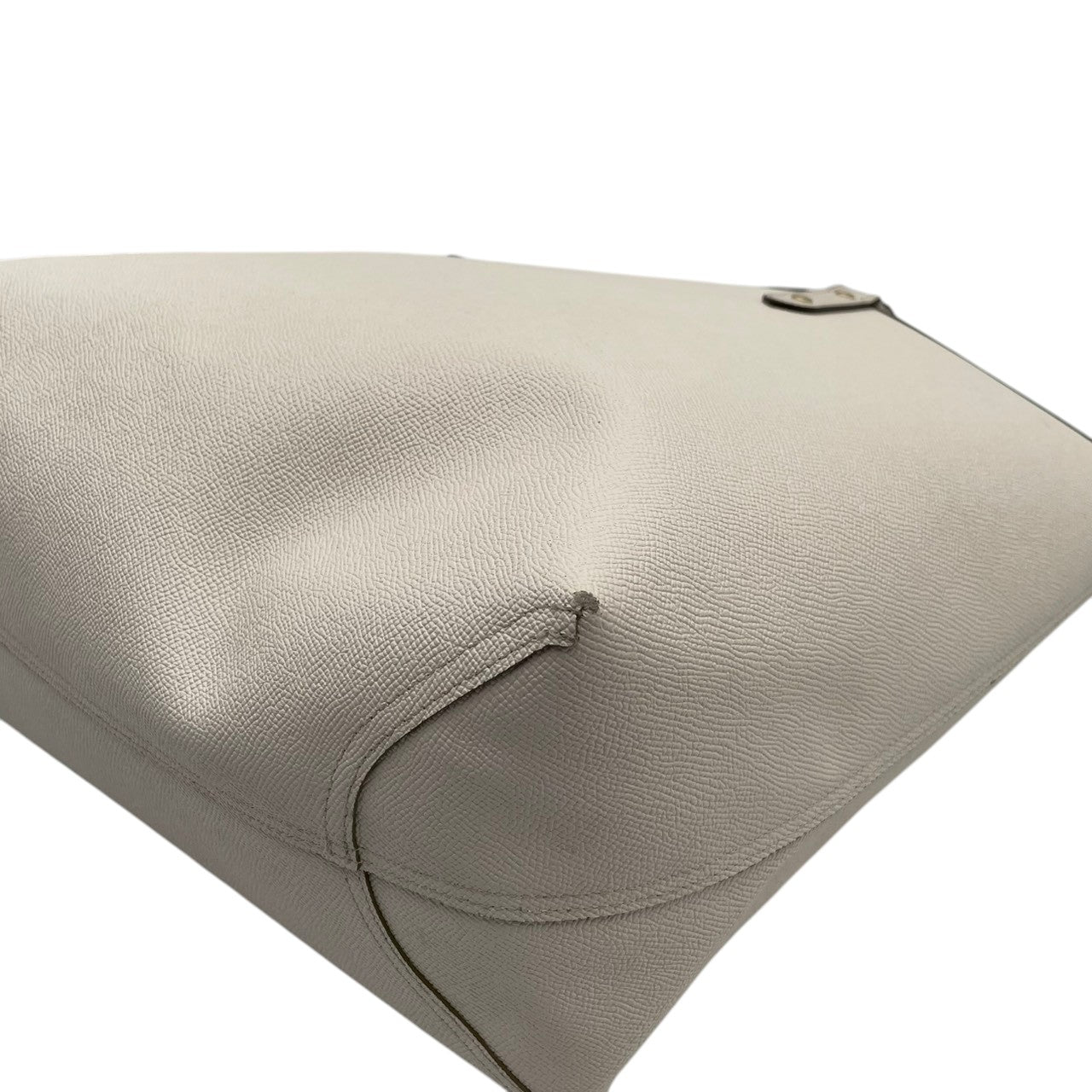 【良品】 コーチ COACH トートバッグ シグネチャー PVC レザー アイボリー ホワイト A4収納可能 大容量 肩掛け可 ワンショルダー 自立可 エレガント クラシック ビンテージ 通勤 通学 お出かけ 普段使い レディース 定番 人気 希少 S3