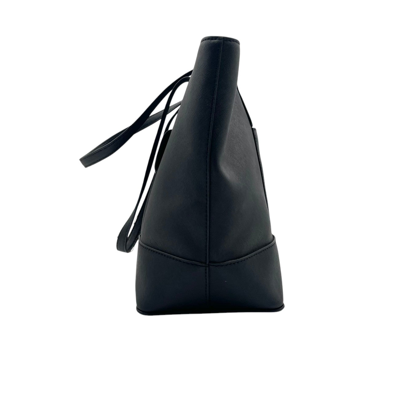 良品 マークジェイコブス MARC JACOBS トートバッグ レザー ブラック 黒 パドロック 南京錠 ゴールド金具 肩掛け A4収納 大容量 エレガント 通勤 通学 デイリーユース レディース 鞄 カバン S79